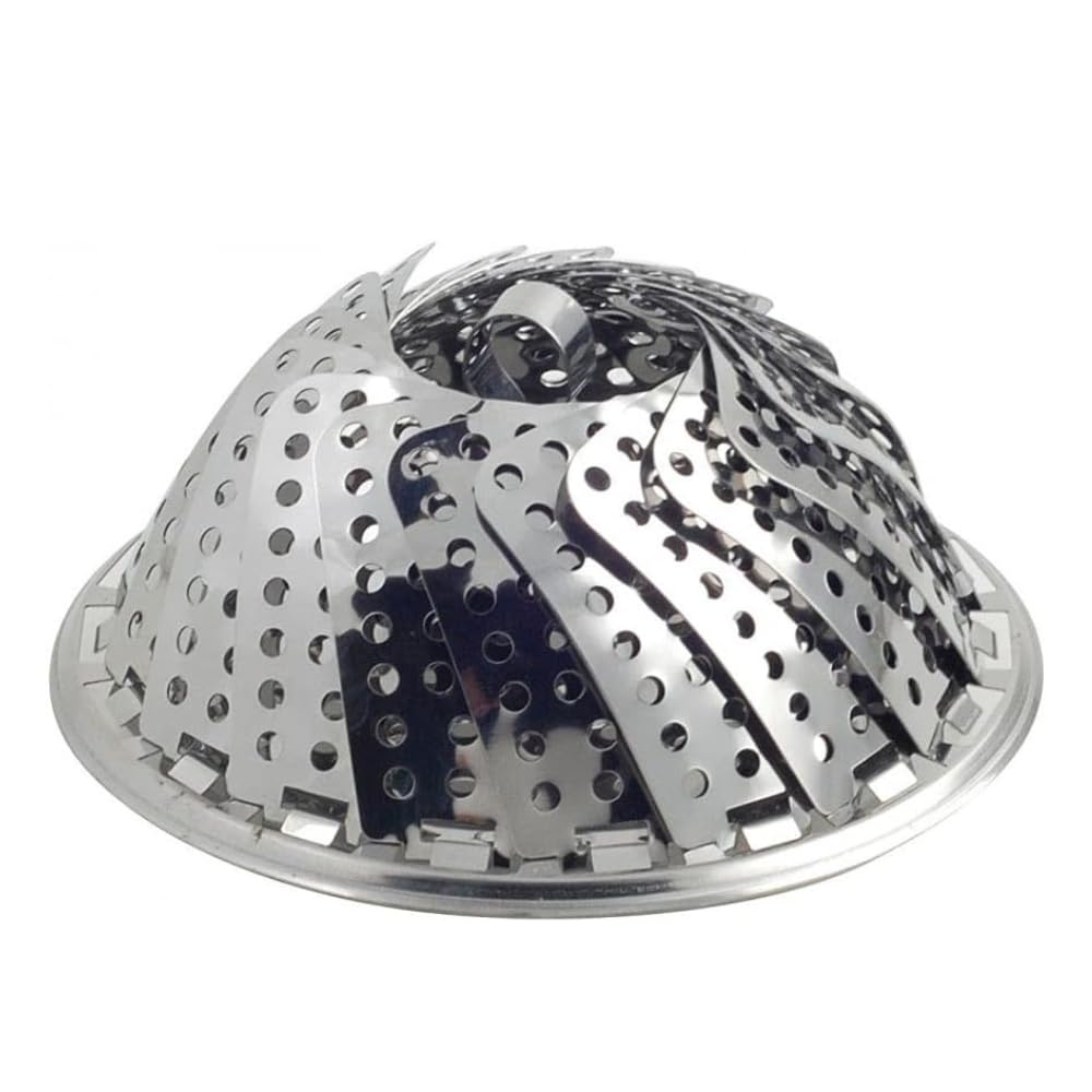 metaltex-vaporette-panier-vapeur-pliable-en-inox-14-x-23-cm-pour-cuisson-de-l-gu image 5