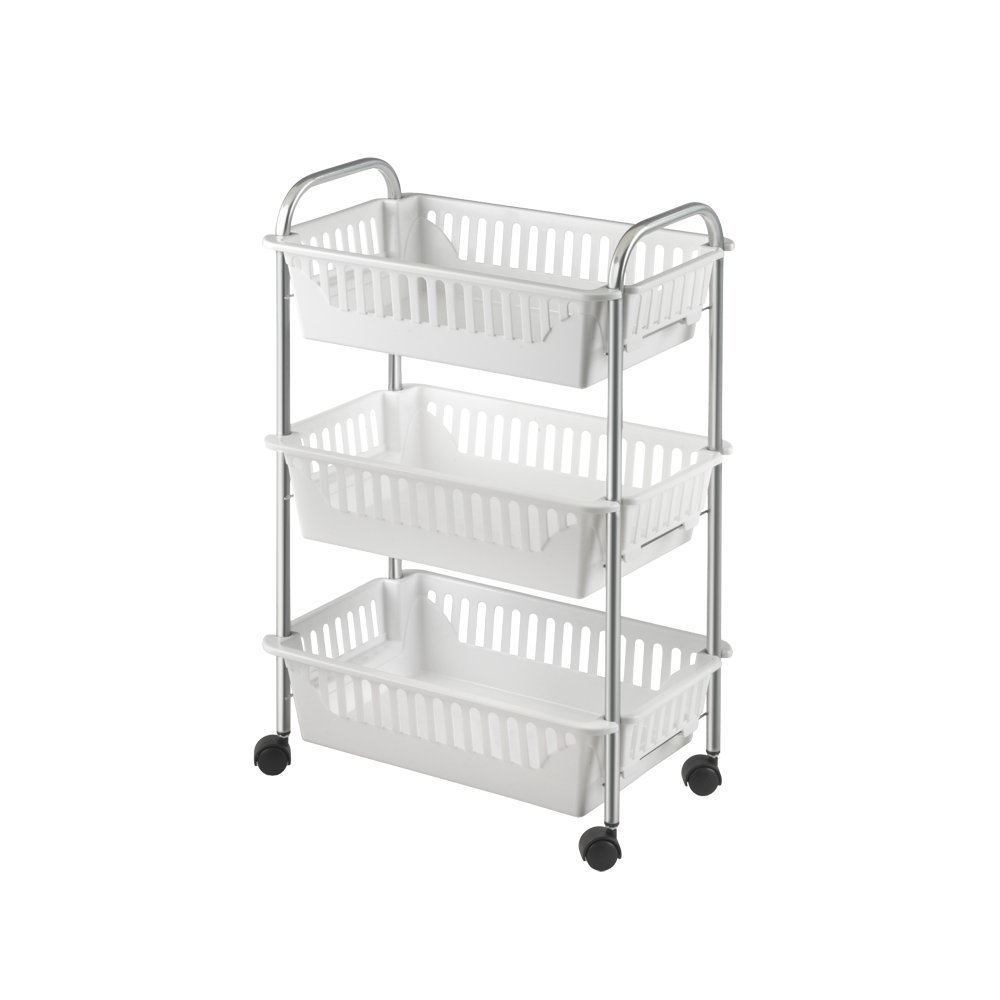 metaltex-oslo-desserte-3-tages-m-tal-blanc-avec-roulettes-41-x-26-x-63-cm image 2