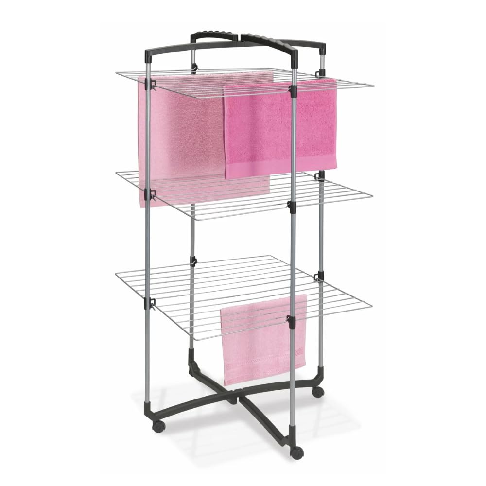 metaltex-s-choir-linge-tour-faro-plus-3-niveaux-28-m-avec-roulettes image 1