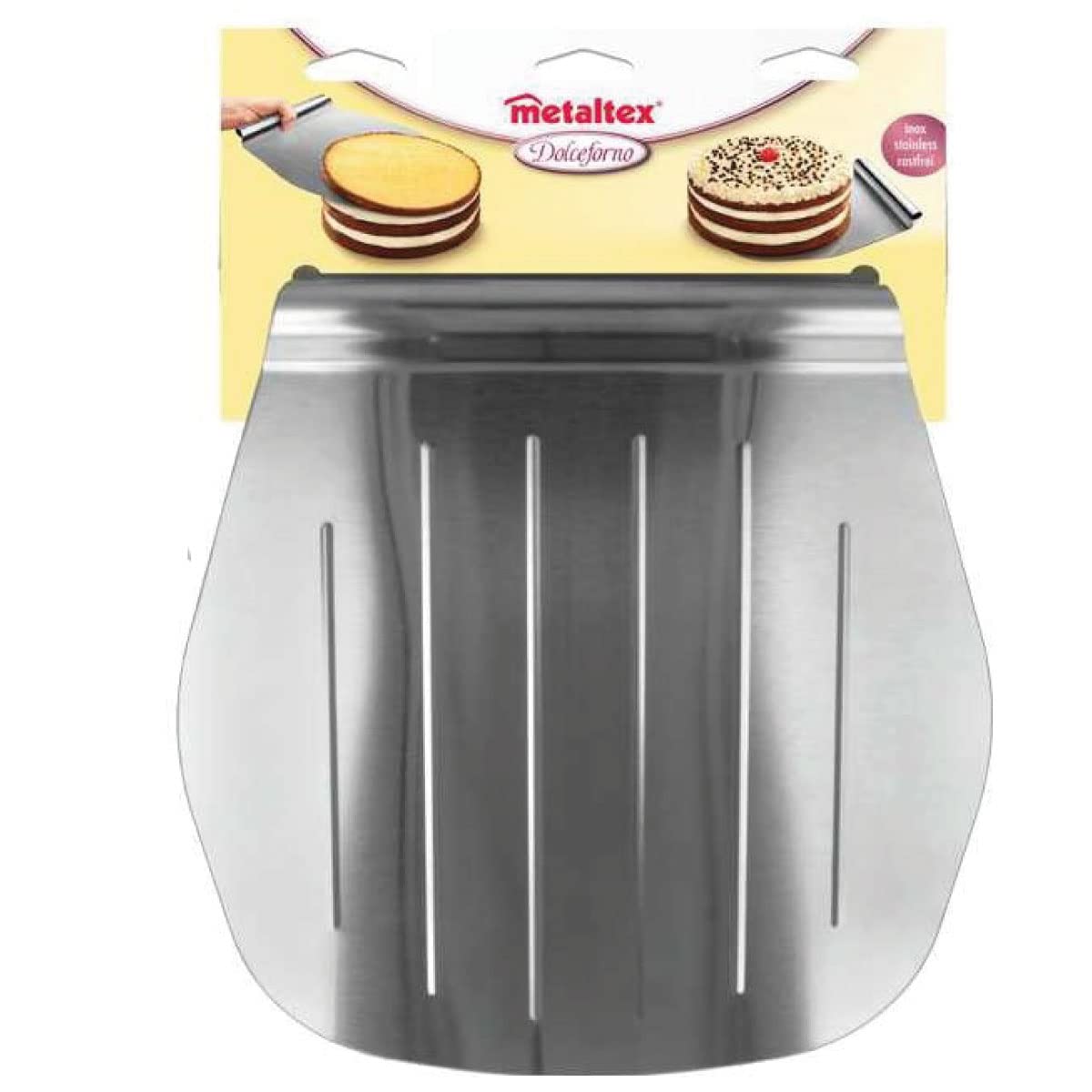 metaltex-l-ve-g-teau-et-pizza-en-inox-31-x-28-cm image 2