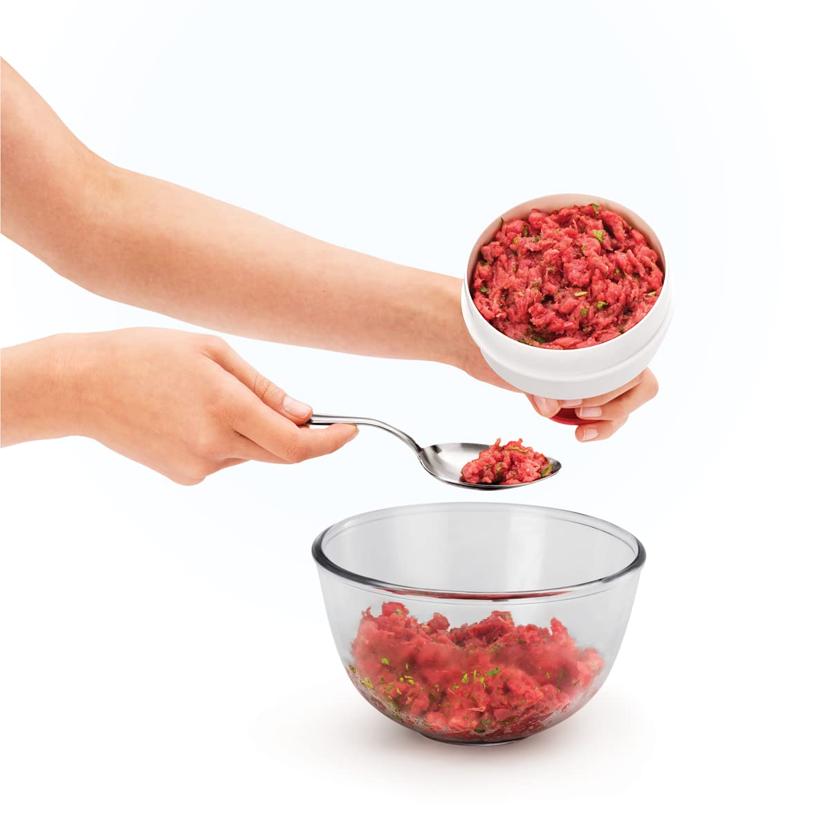 metaltex-machine-hamburger-avec-poussoir-acier-inoxydable-et-abs-diam-tre-11-cm image 2