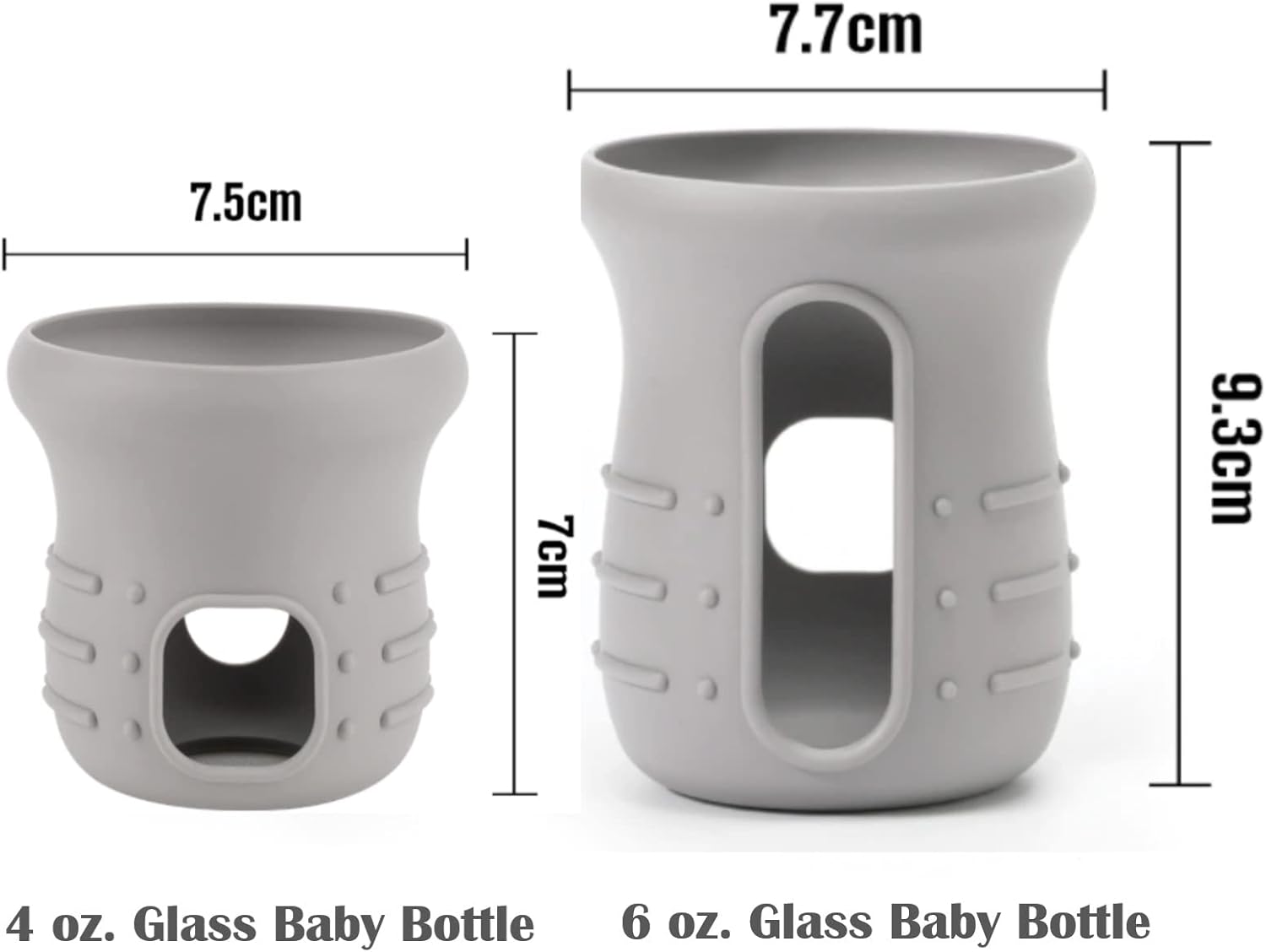 haakaa-housse-de-protection-en-silicone-pour-biberon-en-verre image 3