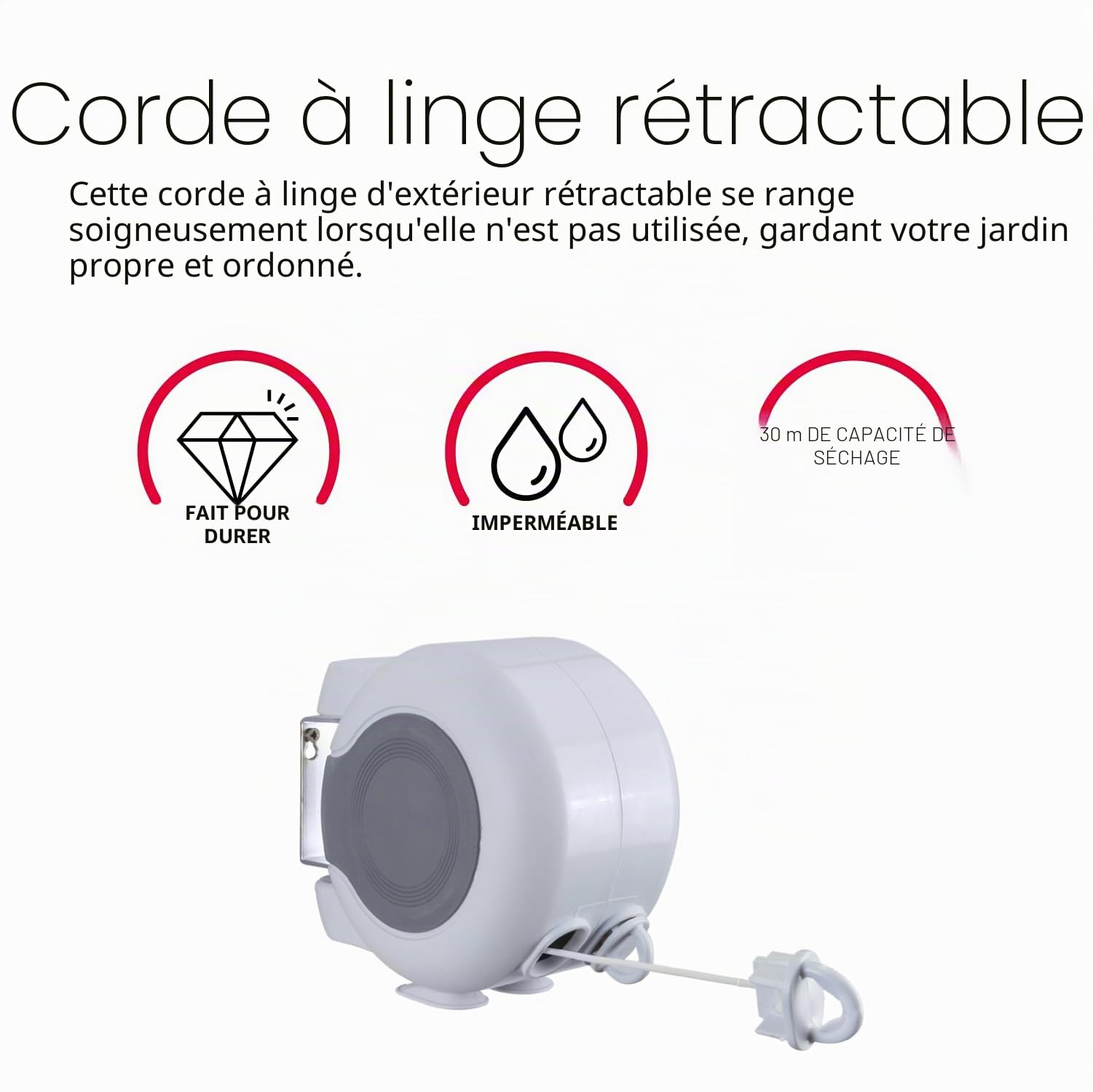 metaltex-s-choir-mural-r-tractable-30-m-blanc-15-m-x-2-cordes image 3