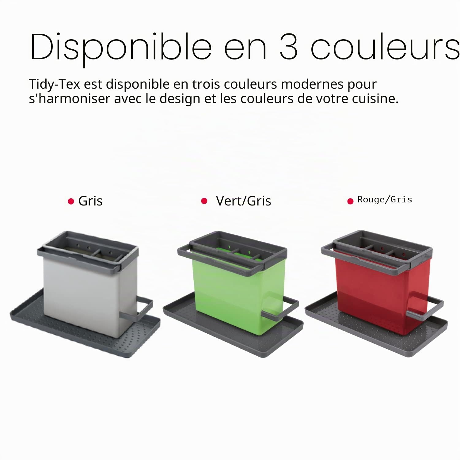 metaltex-tidytex-bac-de-rangement-modulable-pour-vier-avec-plateau-plastique image 6