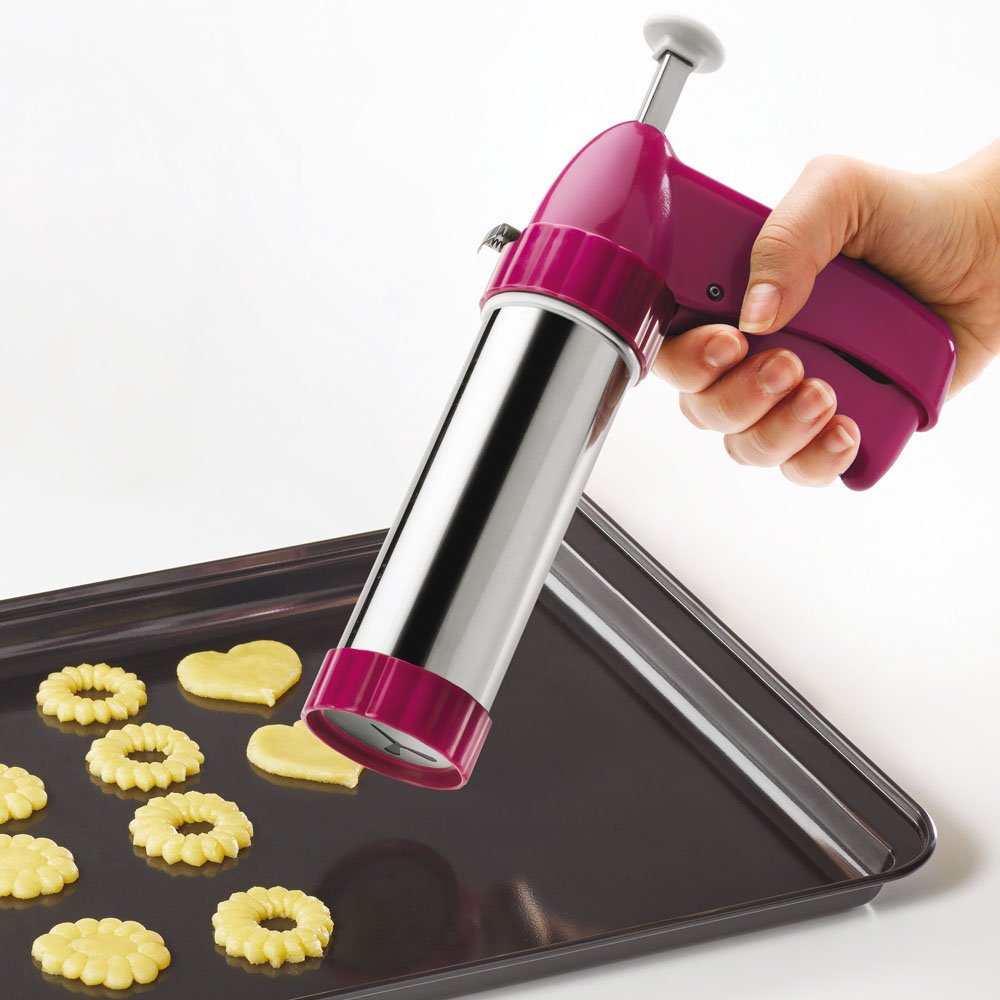 metaltex-pistolet-de-d-coration-avec-5-douilles-et-12-disques-biscuits-en-inox image 2