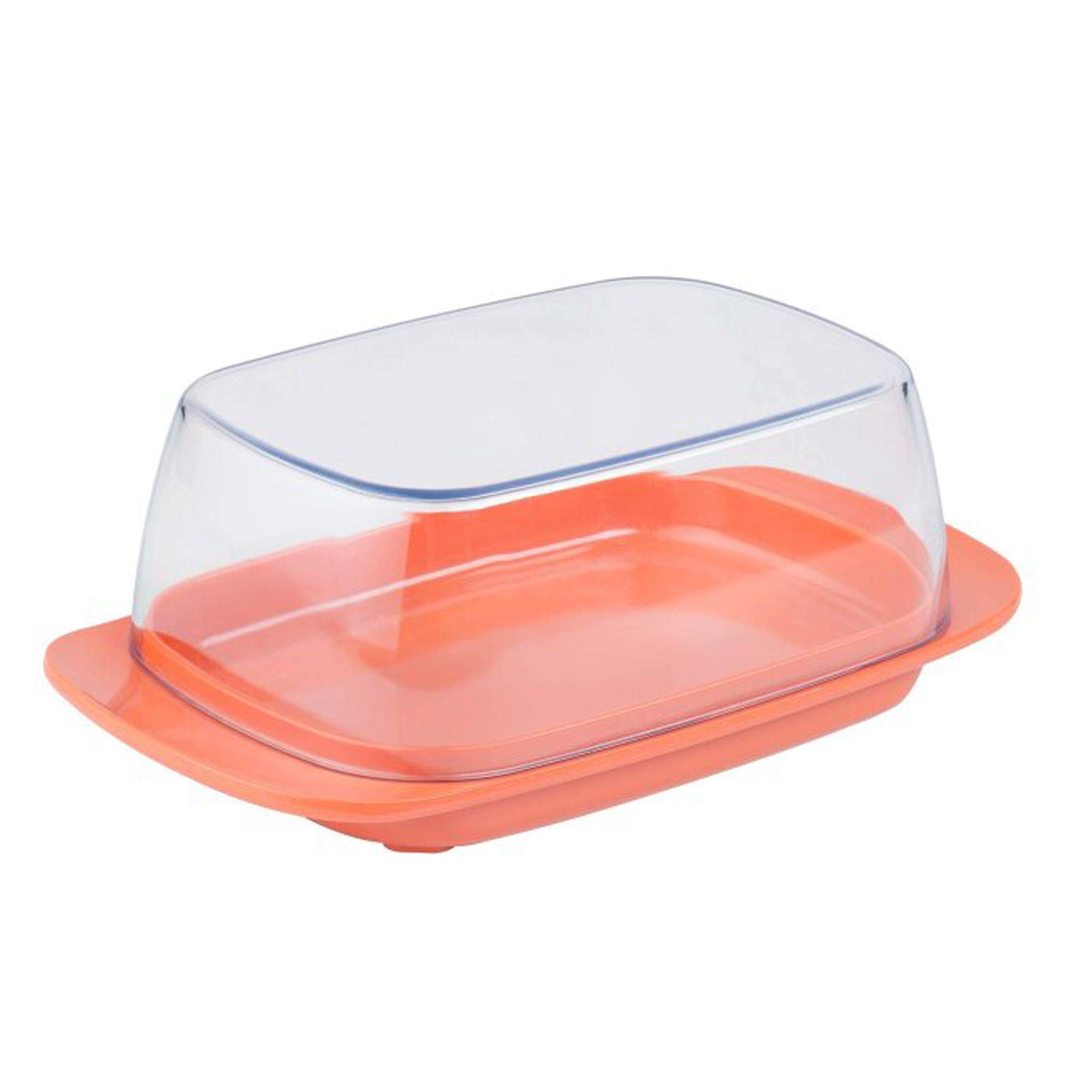 mepal-luna-beurrier-250-g-couvercle-transparent-rouge image 4