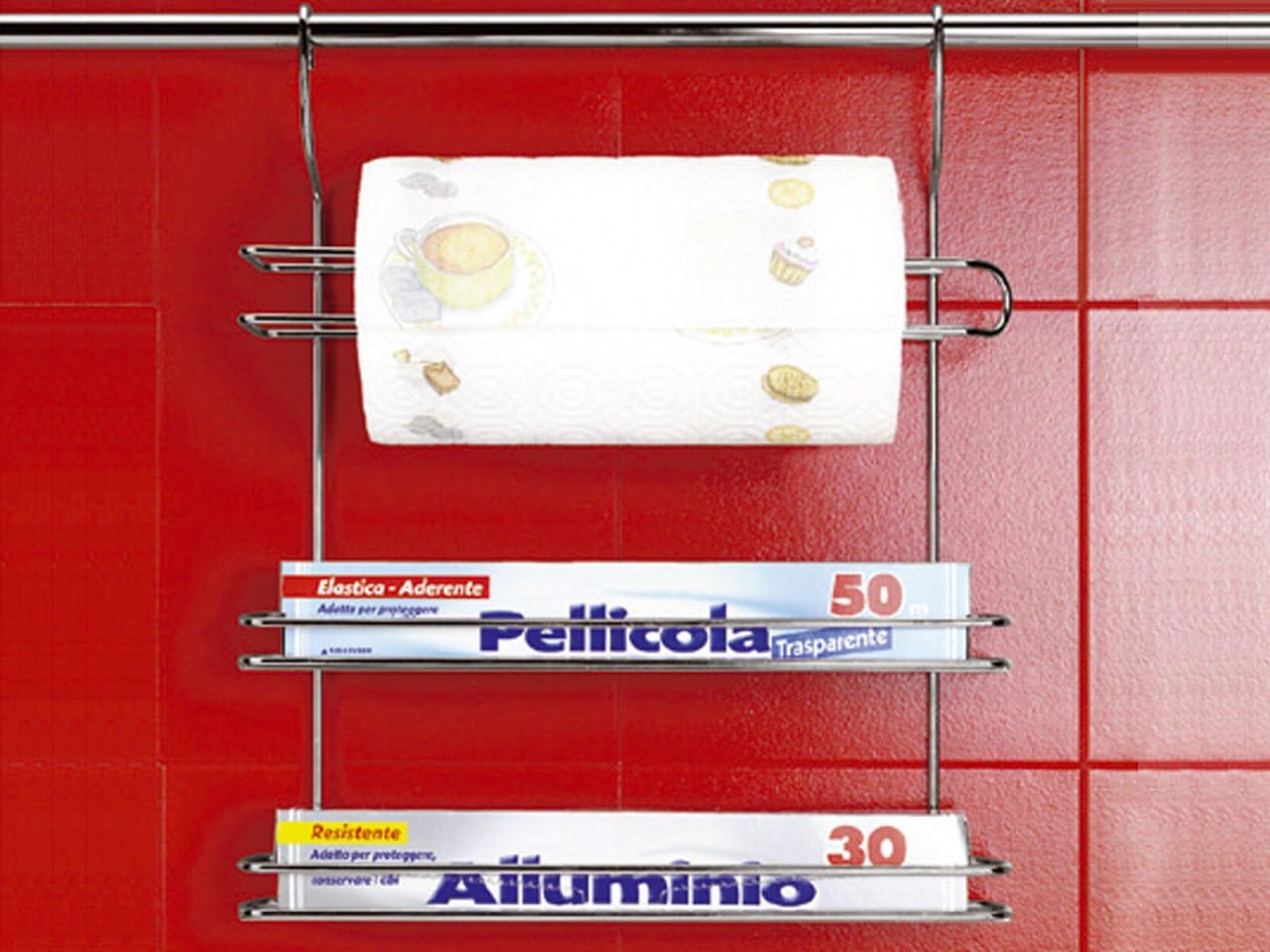 metaltex-tag-re-porte-rouleaux-3-tages-en-acier-chrom-35-x-8-x-41-cm image 3