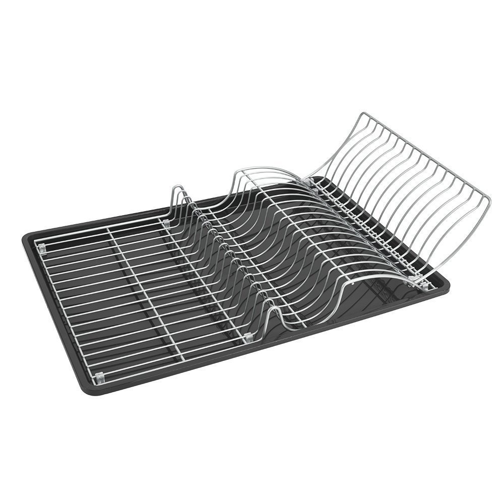 metaltex-gouttoir-aile-pliable-wingtex-avec-plateau-en-fil-rev-tement-polytherm image 2