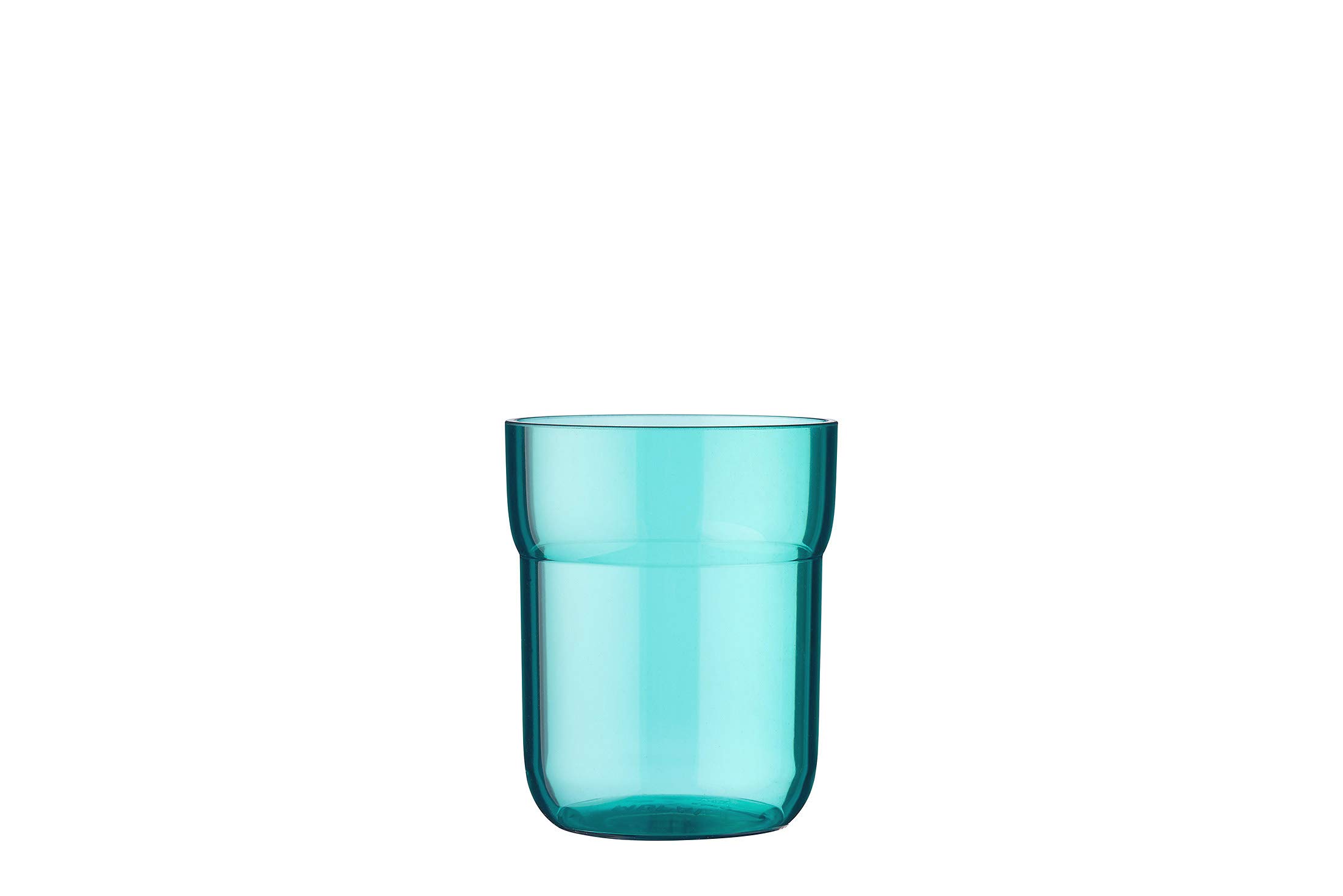 mepal-mio-verre-pour-enfants-en-plastique-robuste-empilable-250-ml-deep-turquois image 1