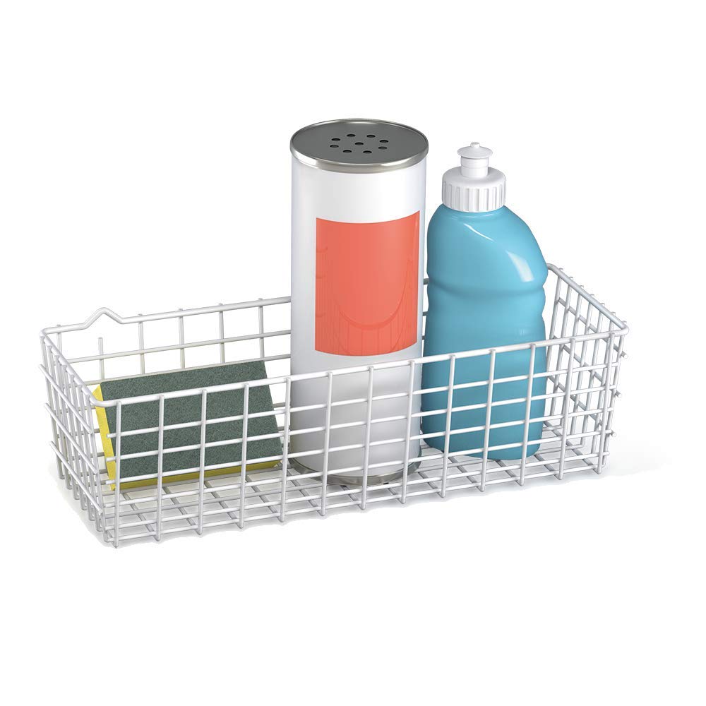 metaltex-pandino-panier-de-rangement-multi-usages-en-m-tal-33-cm-blanc-made-in-i image 2