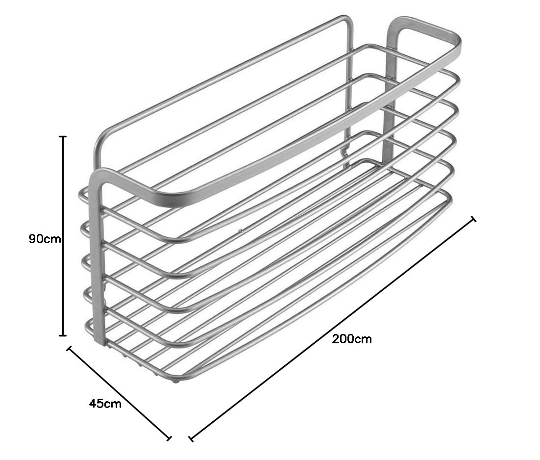 metaltex-panier-multiusage-eureka-avec-rev-tement-polytherm-30-x-11-x-14-cm-anti image 5
