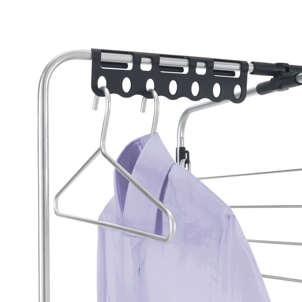 metaltex-porte-cintres-pour-s-che-linge-jusqu-7-cintres-plastique-ps-fixation-pa image 1