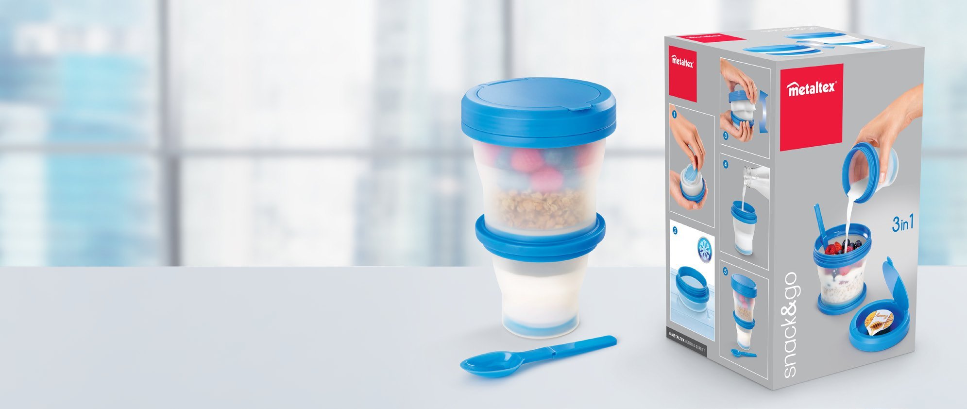 metaltex-snack-go-lunch-box-ronde-pliable-avec-2-compartiments-et-cuill-re-int-g image 4