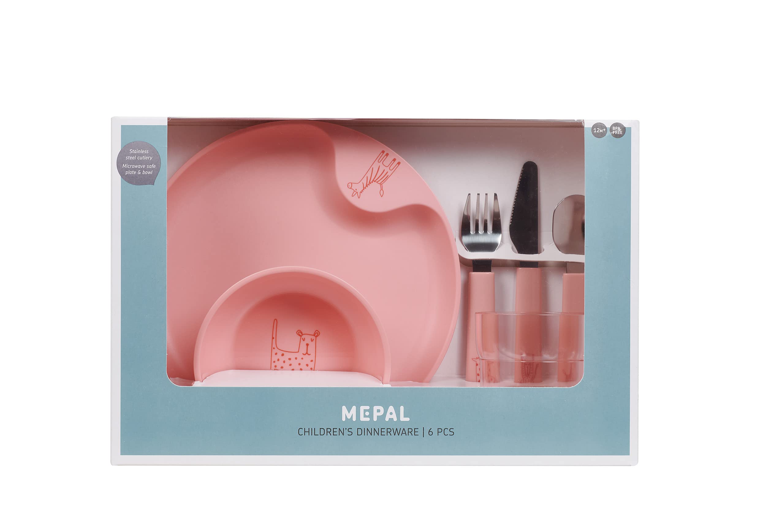 mepal-mio-ensemble-de-vaisselle-pour-enfant-6-pi-ces-deep-pink image 2