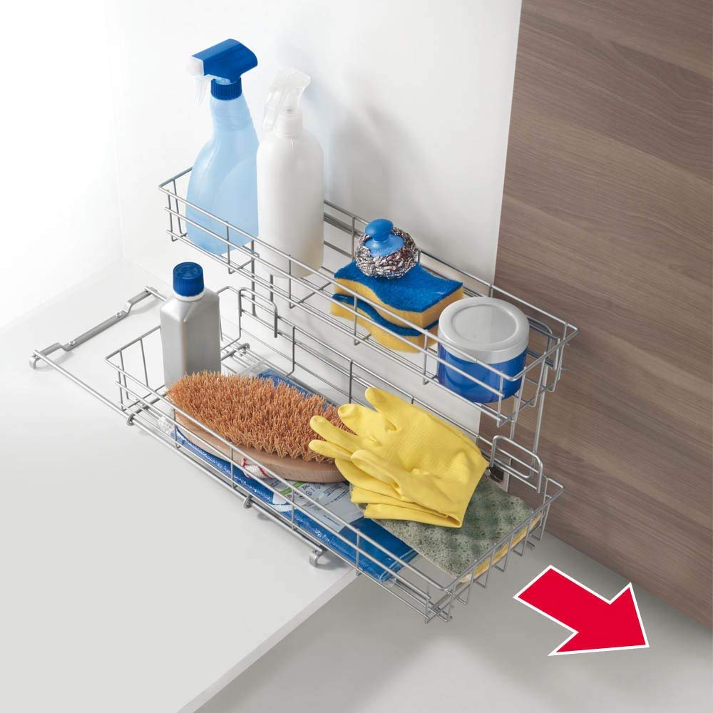 metaltex-limpio-365012-panier-coulissant-multiusage-avec-2-paniers-rev-tement-po image 3