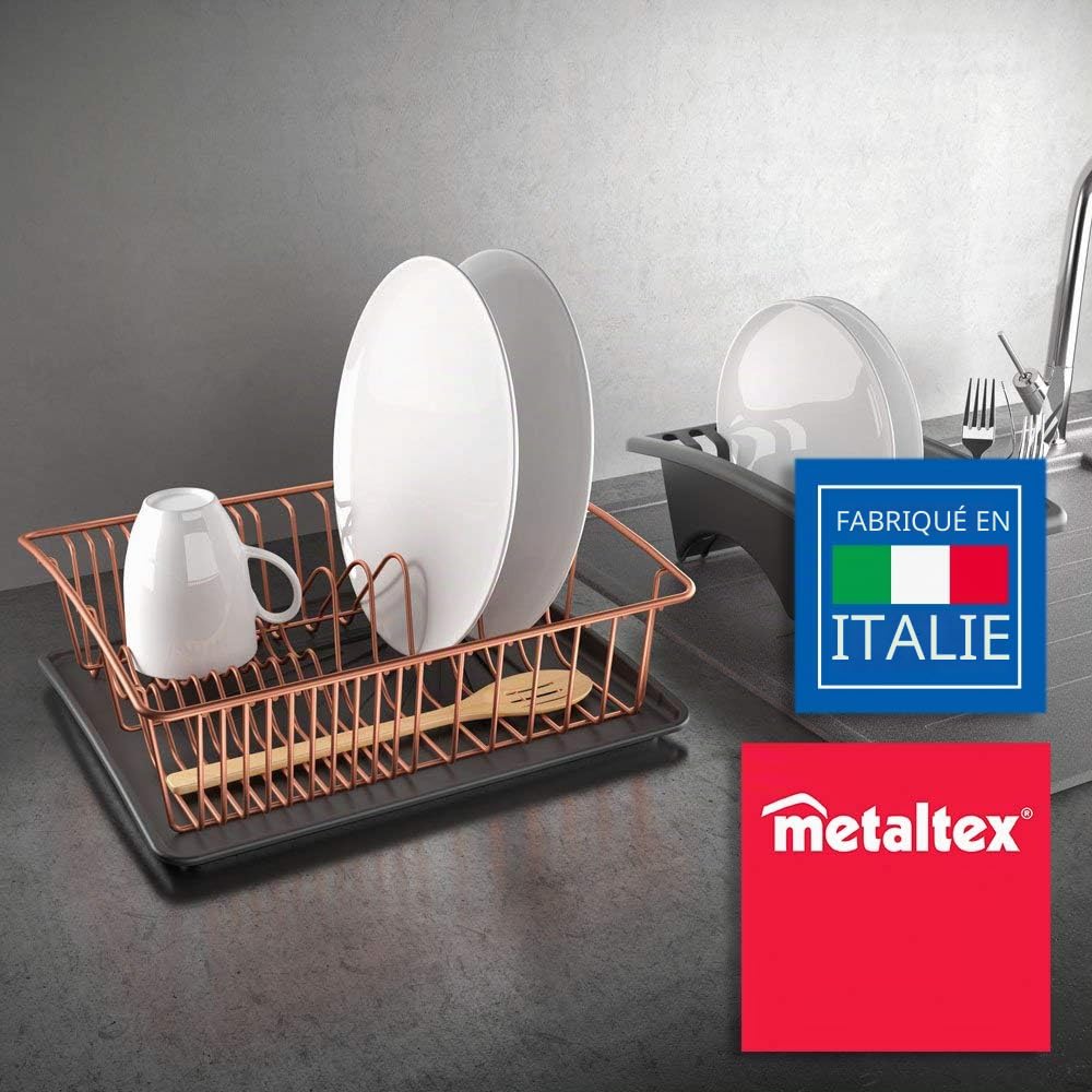 metaltex-aquatex-plus-gouttoir-avec-bac-de-rangement-et-porte-couverts-rev-temen image 4