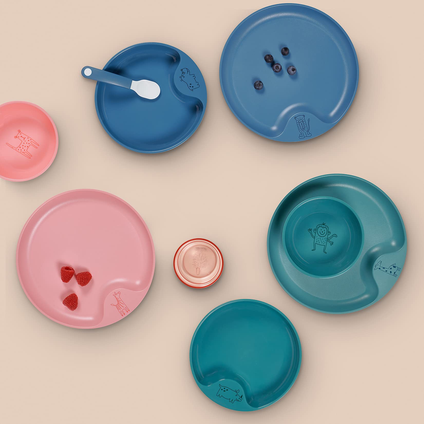mepal-mio-set-de-cuill-res-d-apprentissage-2-pi-ces-light-blue-couverts-b-b-sans image 7