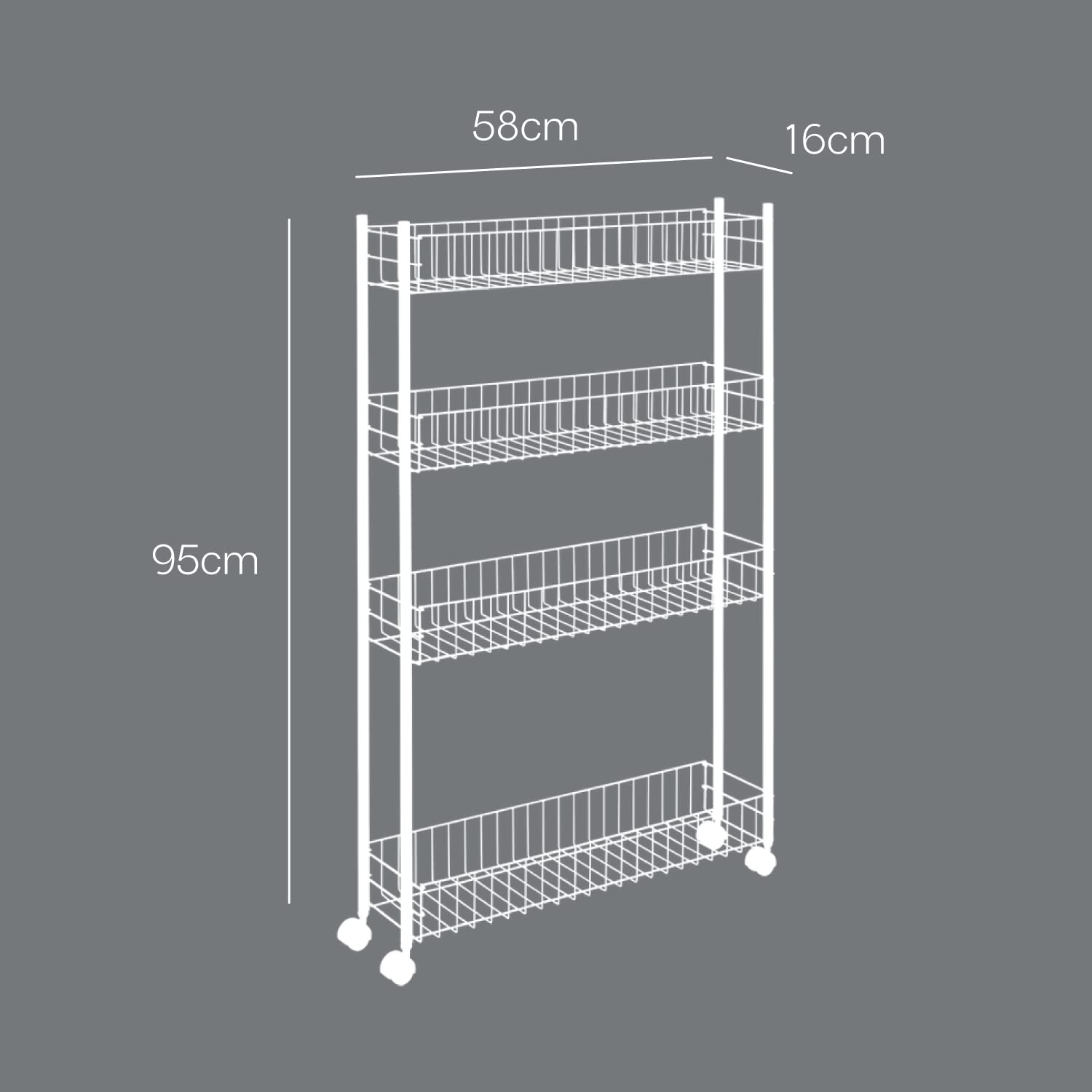 metaltex-resserre-d-montable-extra-fine-fino-4-niveaux-16-cm-de-large image 4