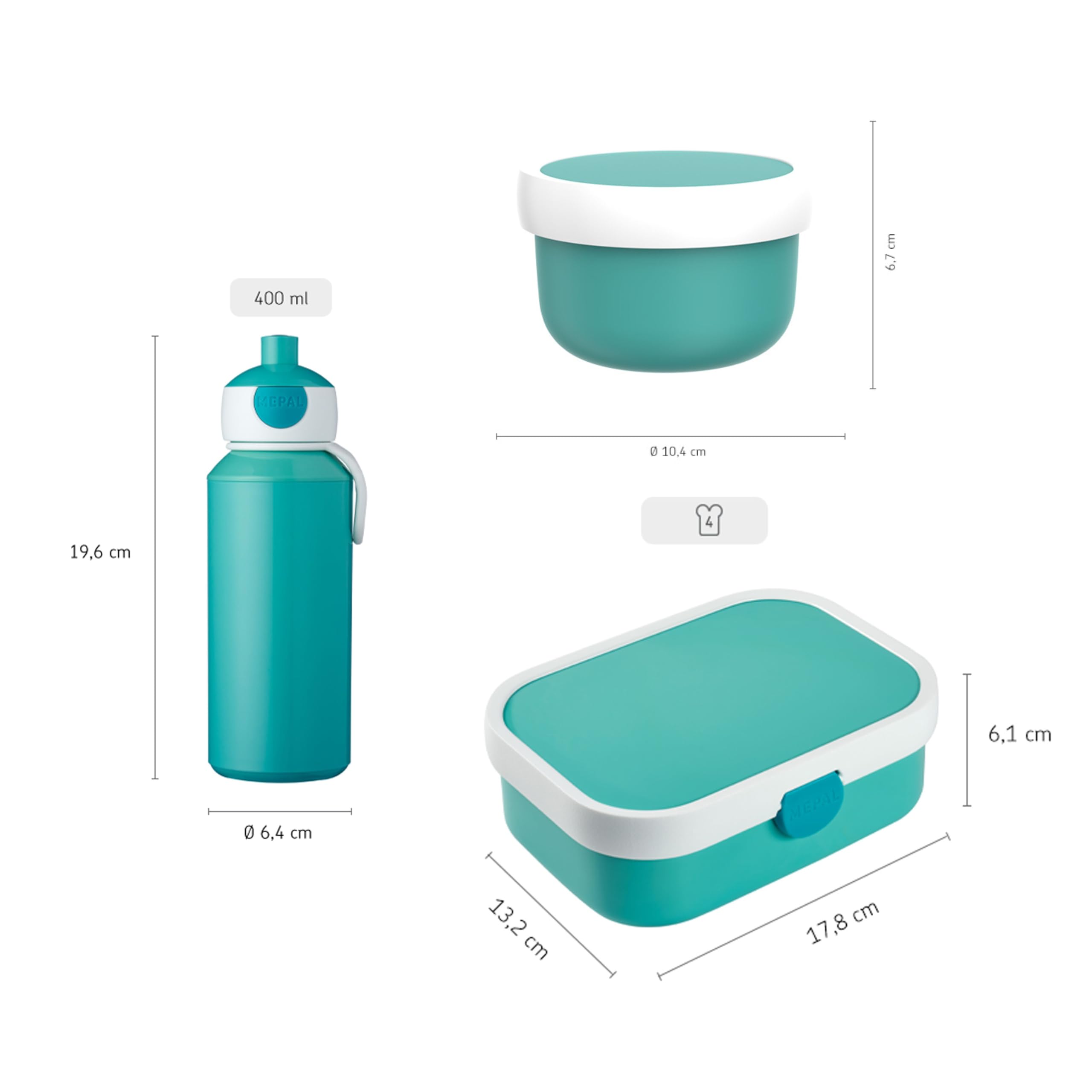 mepal-set-campus-pu-lb-fb-unicorn-ensemble-repas-enfant-bouteille-lunchbox-et-bo image 3