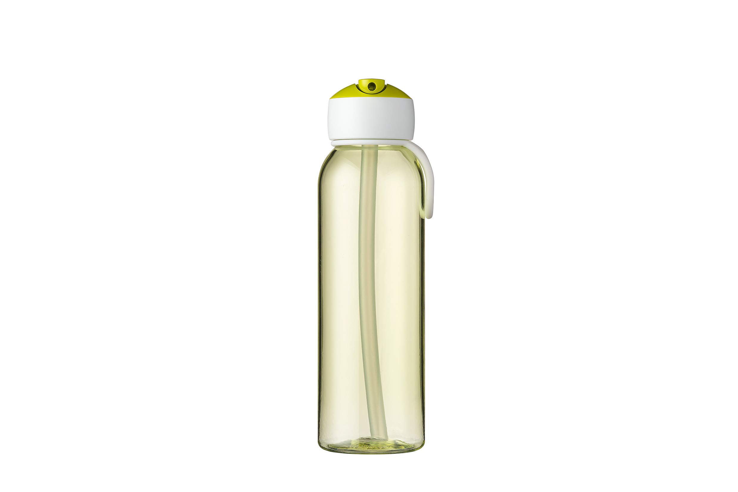mepal-campus-flip-up-bouteille-d-eau-500-ml-avec-paille-citron-vert image 1