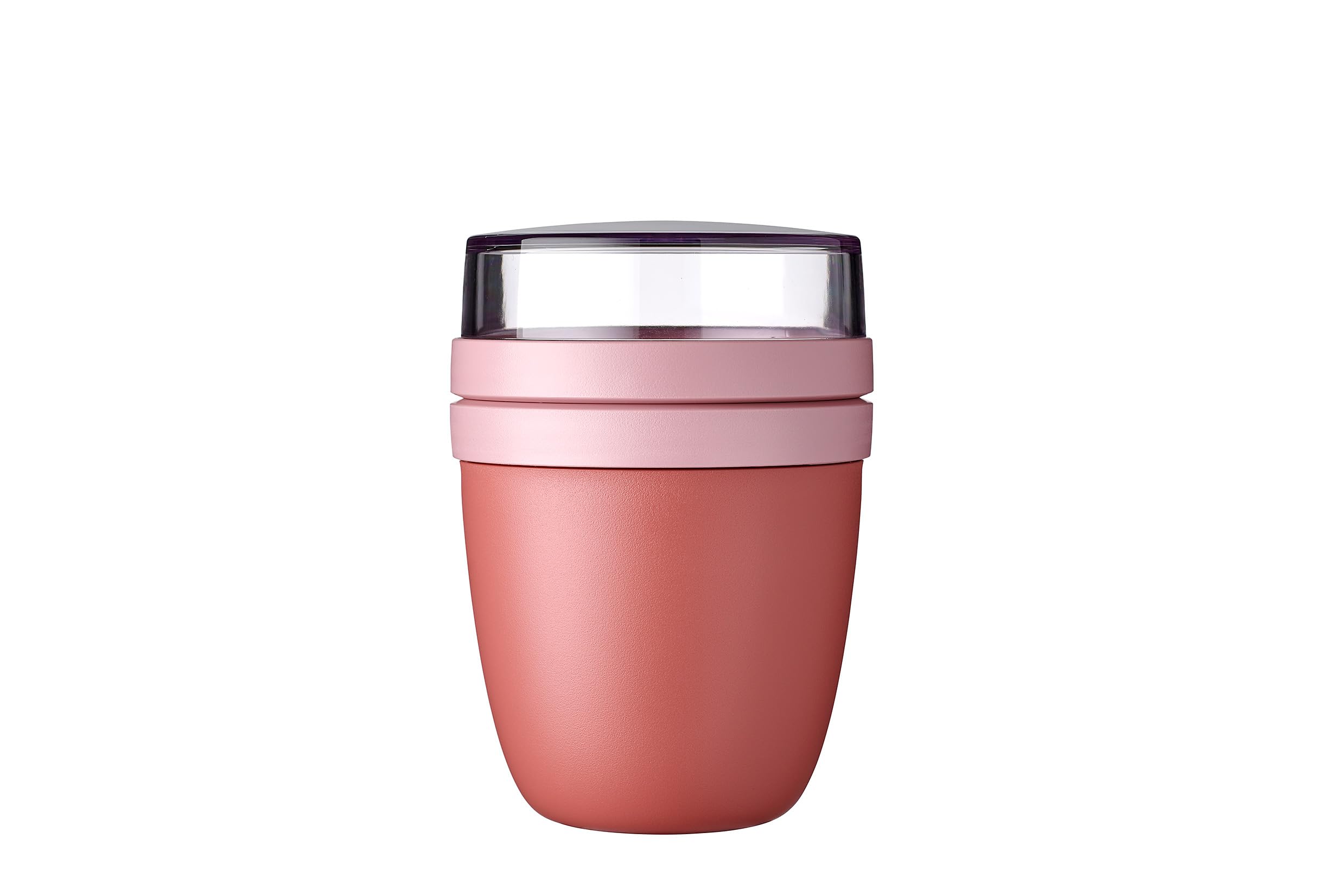 mepal-lunchpot-ellipse-bol-muesli-emporter-500-ml-200-ml-vivid-mauve image 1