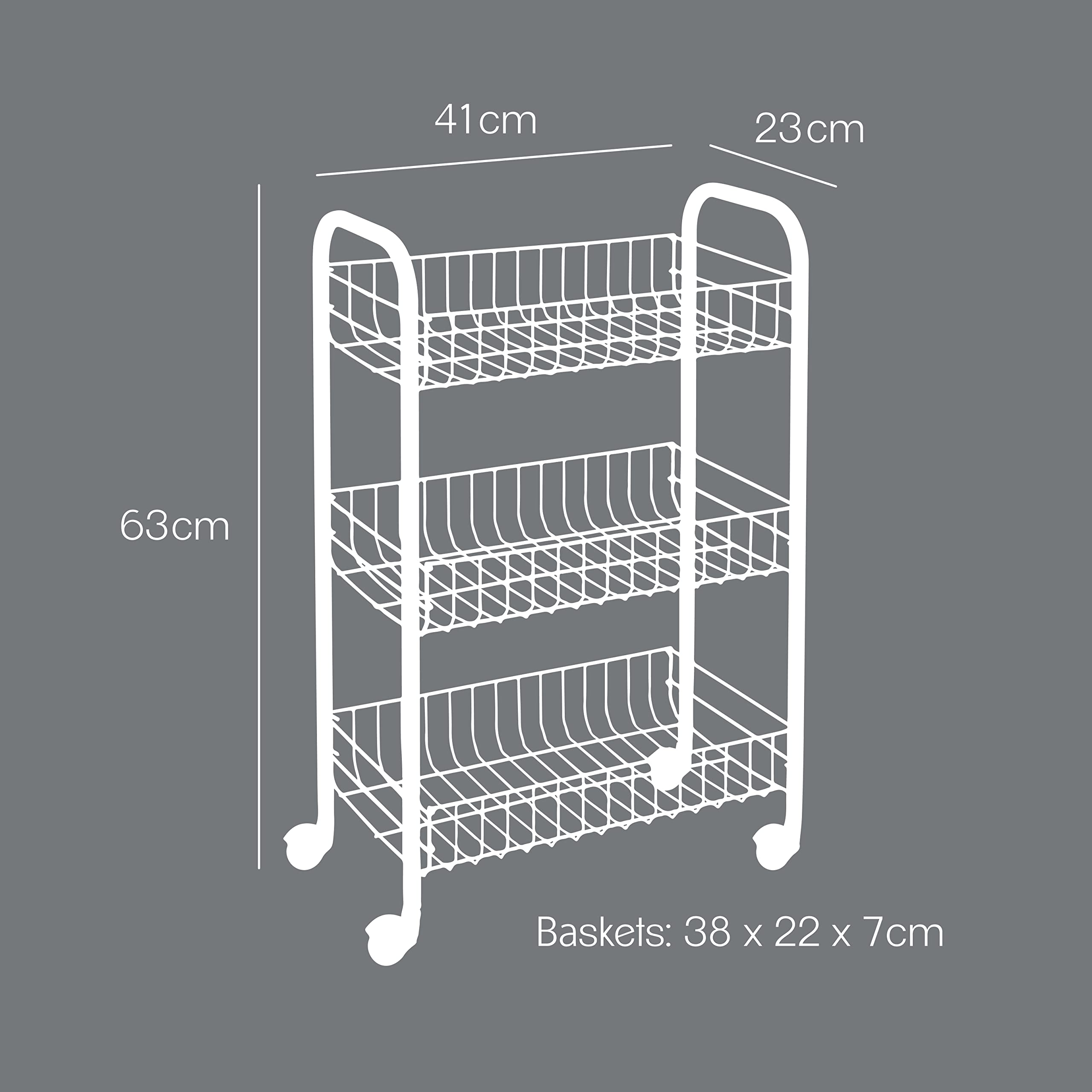 metaltex-lugano-chariot-multi-usages-3-tages-41-x-23-x-63-cm-rev-tement-polyther image 4