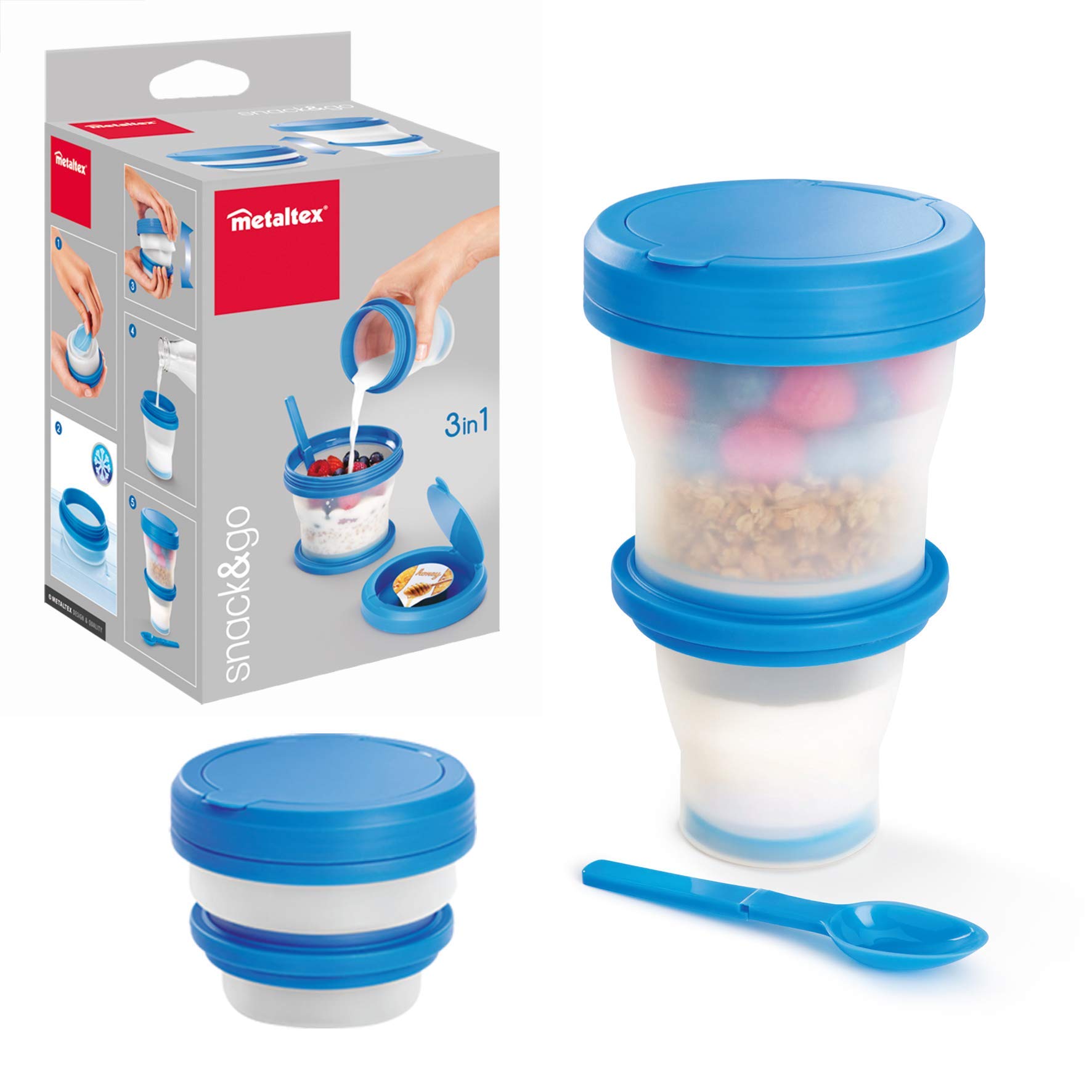metaltex-snack-go-lunch-box-ronde-pliable-avec-2-compartiments-et-cuill-re-int-g image 3