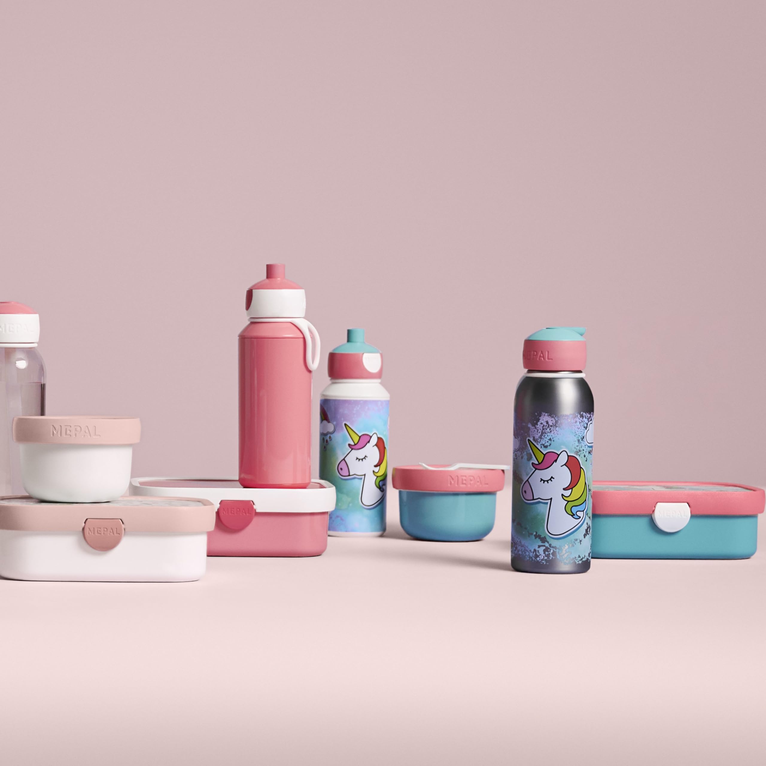 mepal-campus-ensemble-d-jeuner-licorne-panier-repas-750-ml-gourde-pop-up-400-ml- image 7