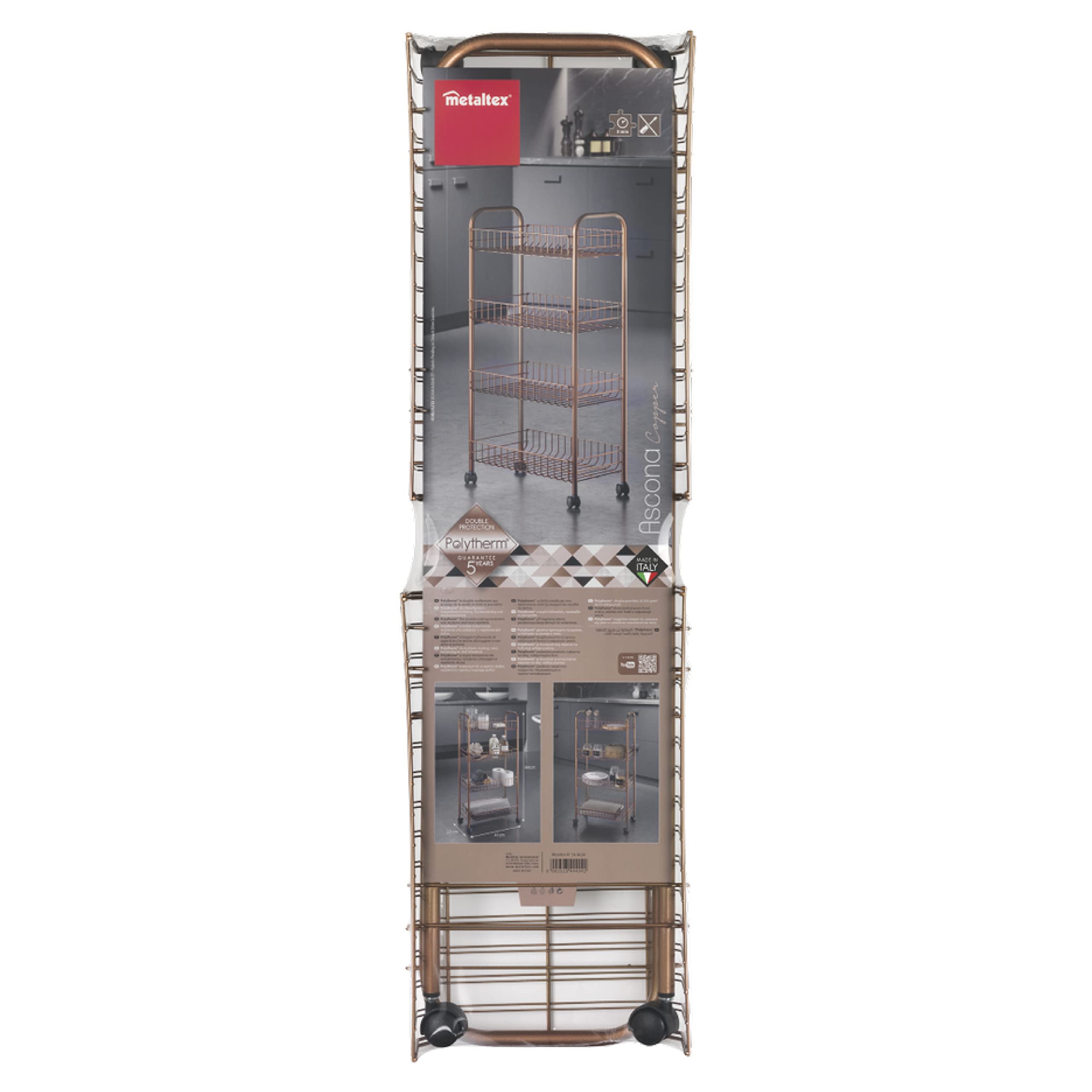 metaltex-resserre-d-montable-4-paniers-ascona-finition-cuivre image 2