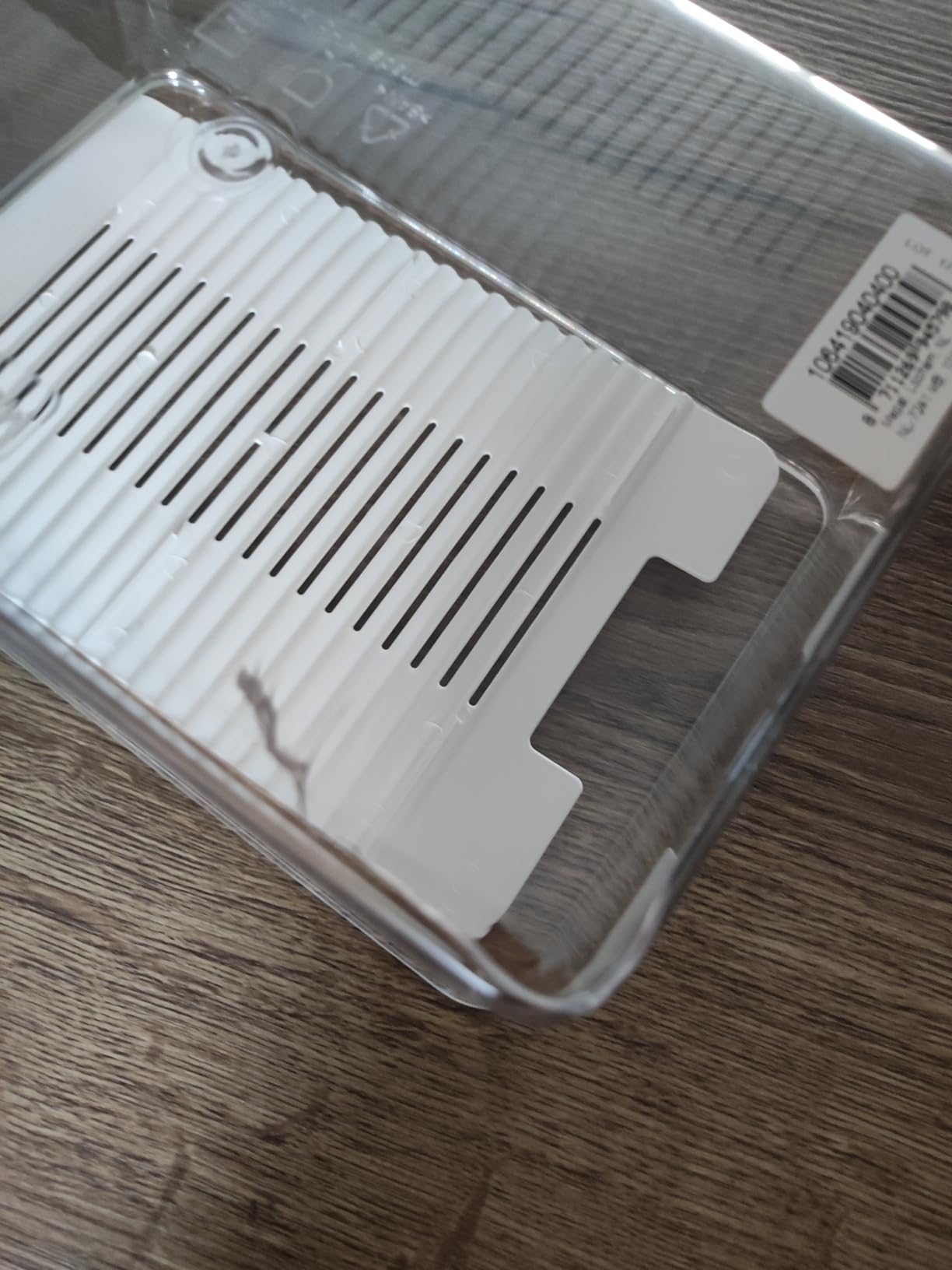 Bien, mais l'insert est fragile
