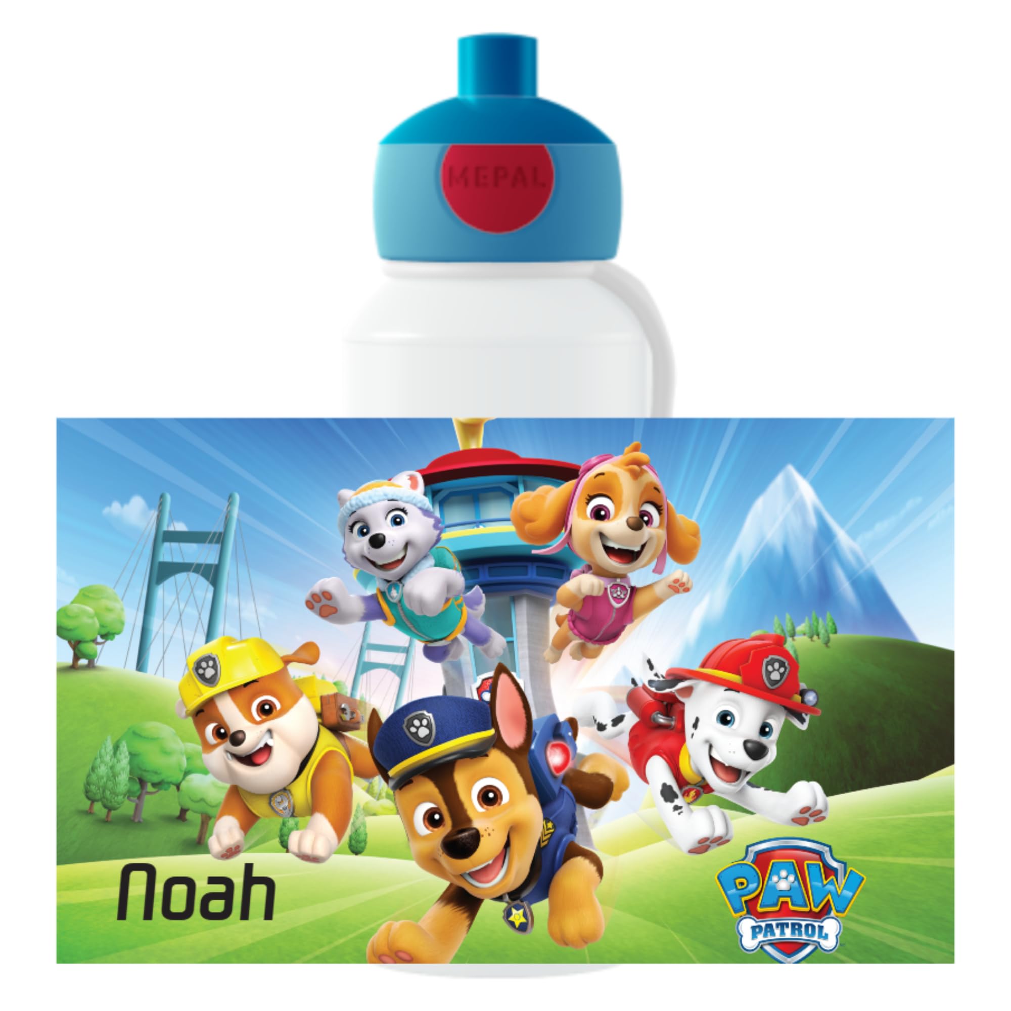 mepal-gourde-pop-up-campus-paw-patrol-girls-400-ml-bouteille-tanche-pour-enfant- image 7