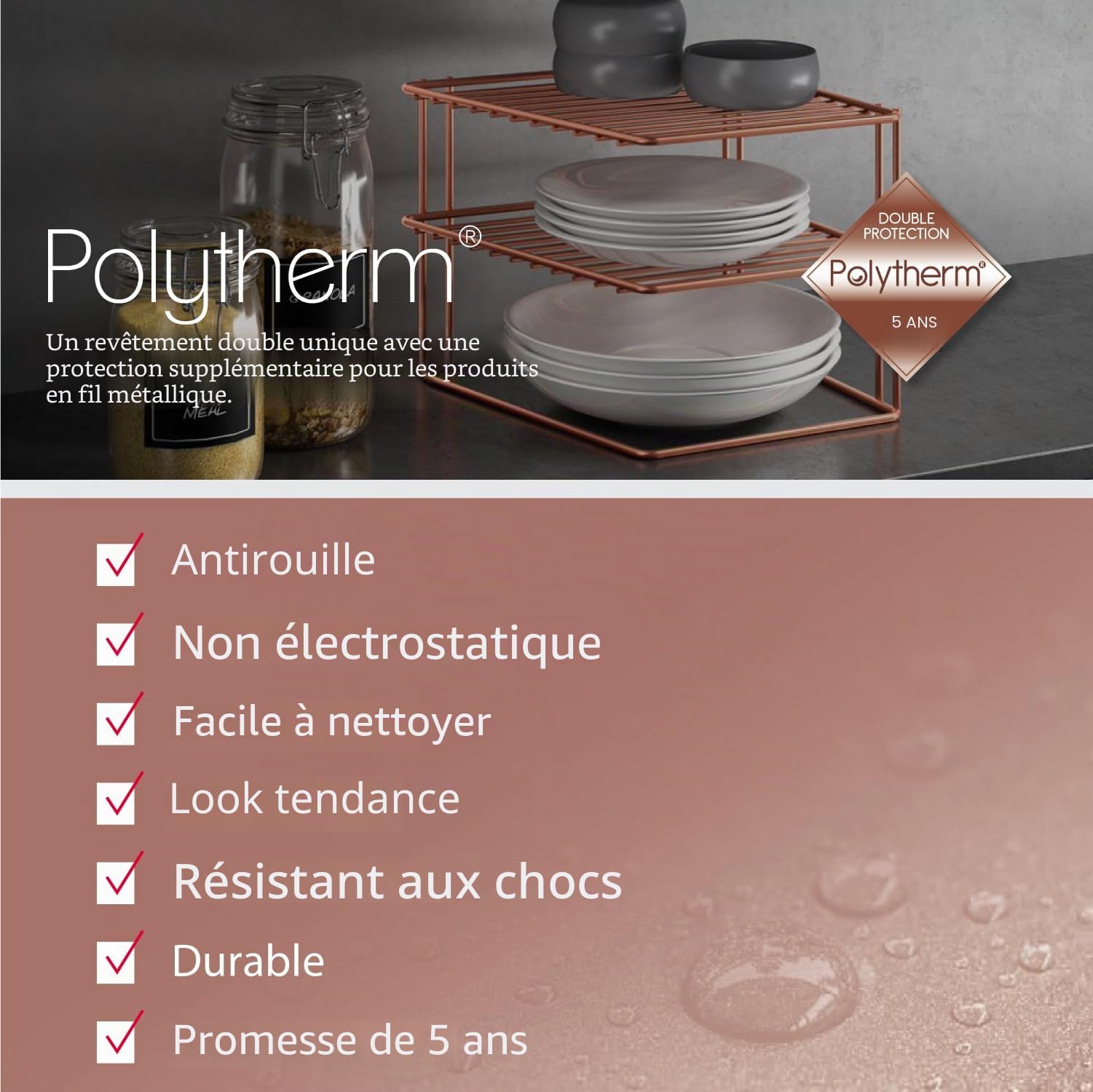 metaltex-porte-assiettes-angle-2-niveaux-palio-copper image 6