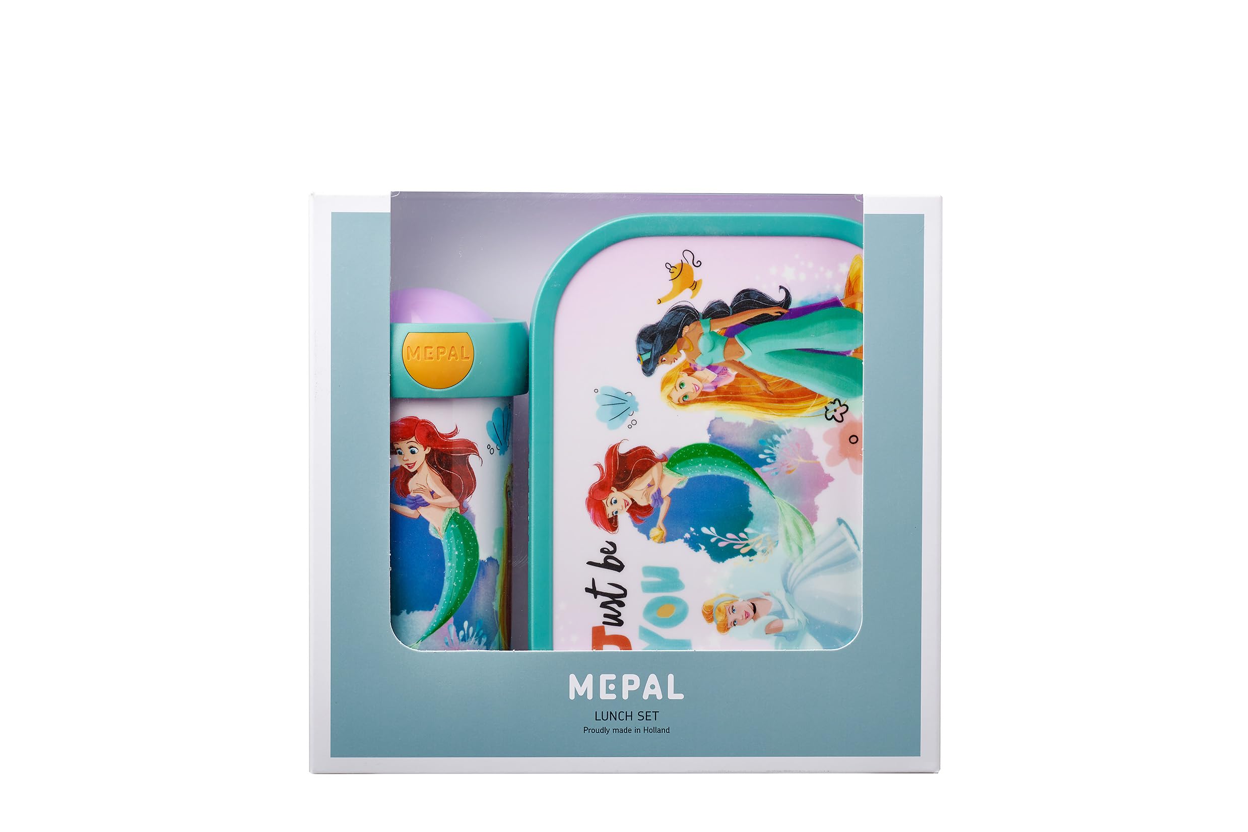 mepal-campus-set-d-jeuner-enfants-disney-princess-tasse-300ml-panier-repas-750ml image 4