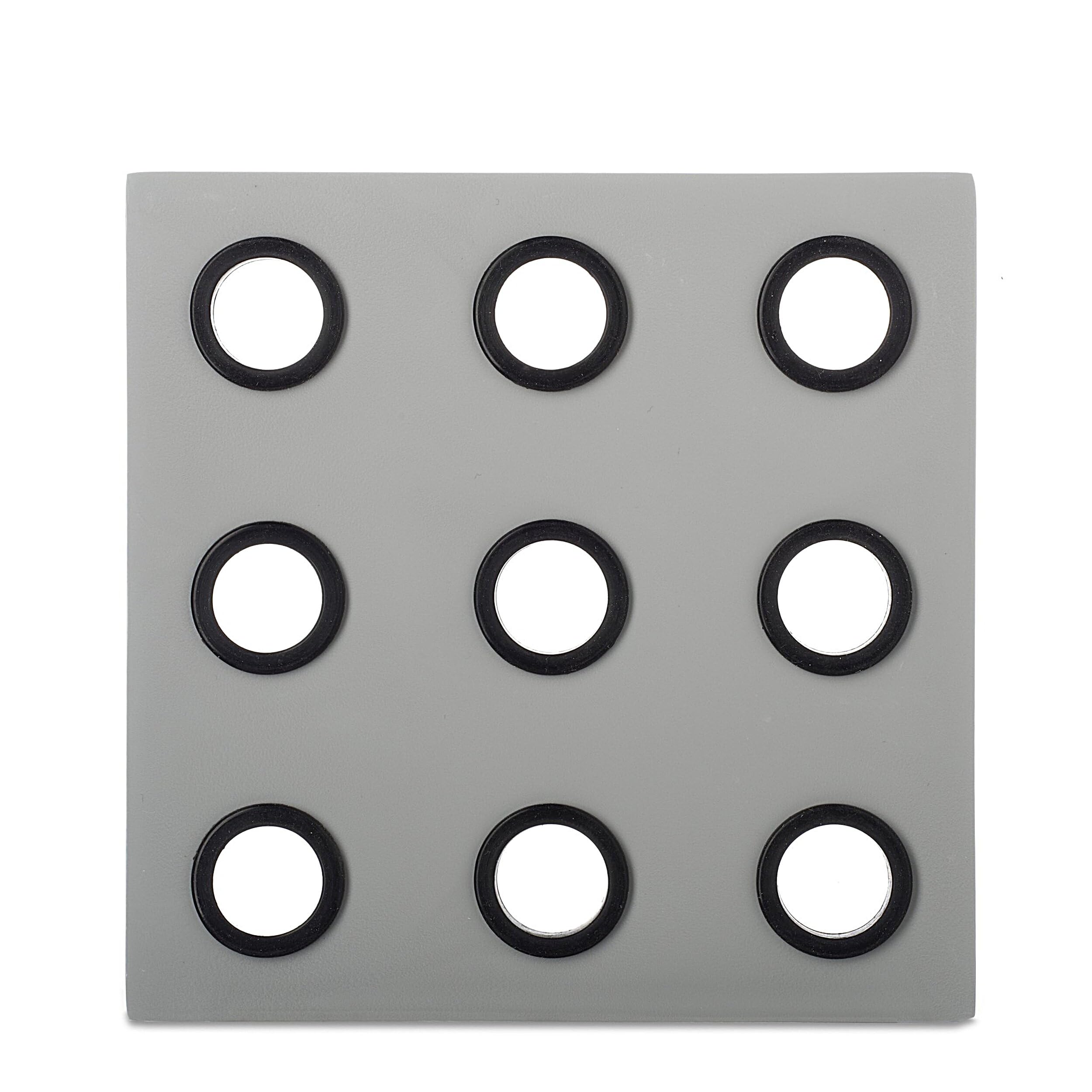 mepal-rosti-domino-dessous-de-plat-en-m-lamine-et-silicone-noir image 4