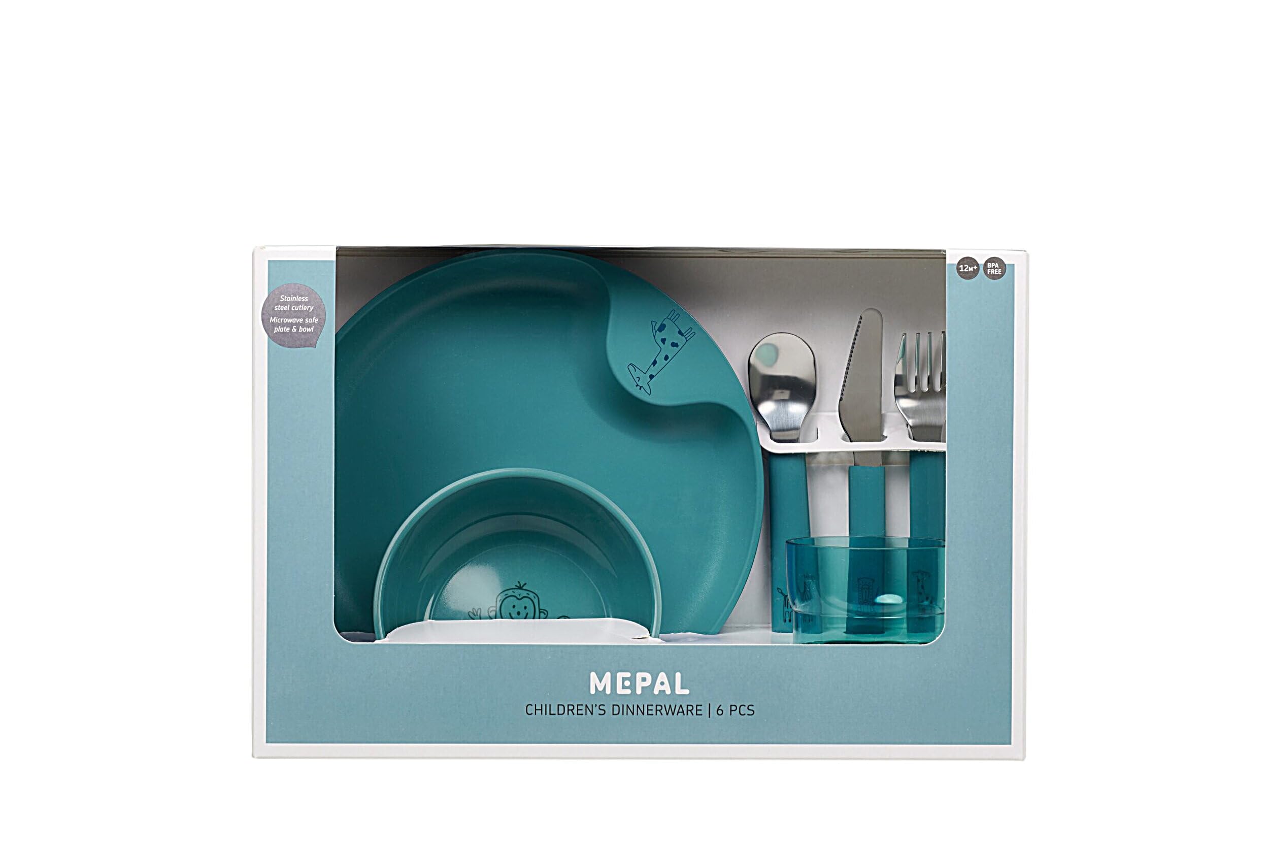 mepal-mio-ensemble-de-vaisselle-enfant-6-pi-ces-deep-turquoise image 4