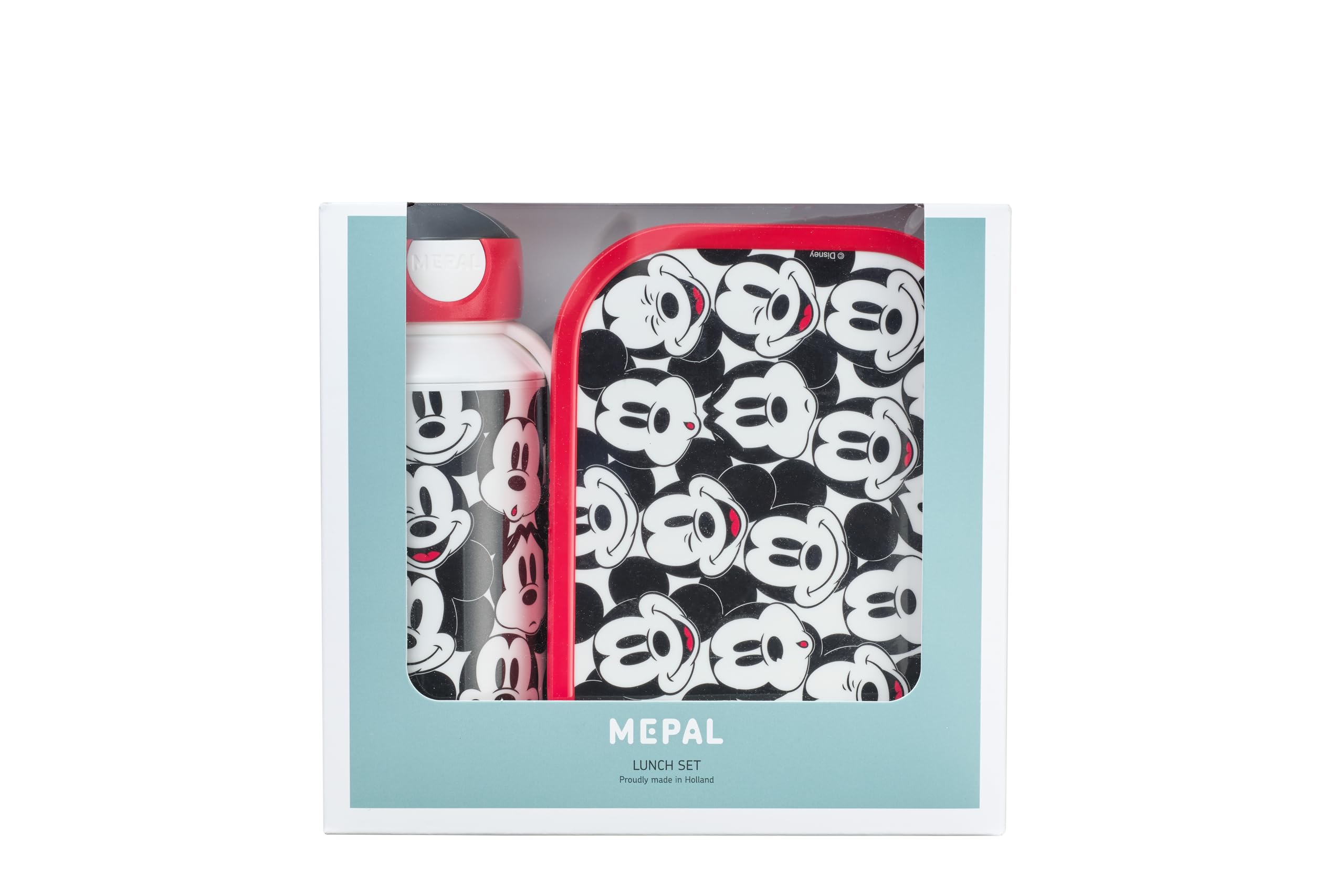 mepal-campus-set-d-jeuner-enfants-mickey-mouse-bouteille-pop-up-400ml-panier-rep image 2