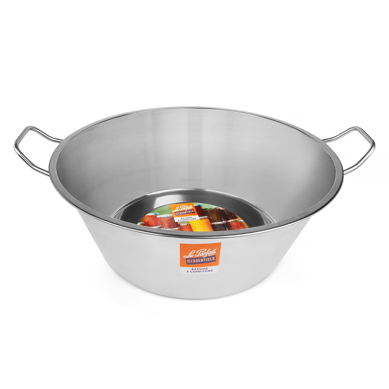 bassine-confiture-en-inox-le-parfait-essentials-38-cm-9-l-compatible-induction image 1