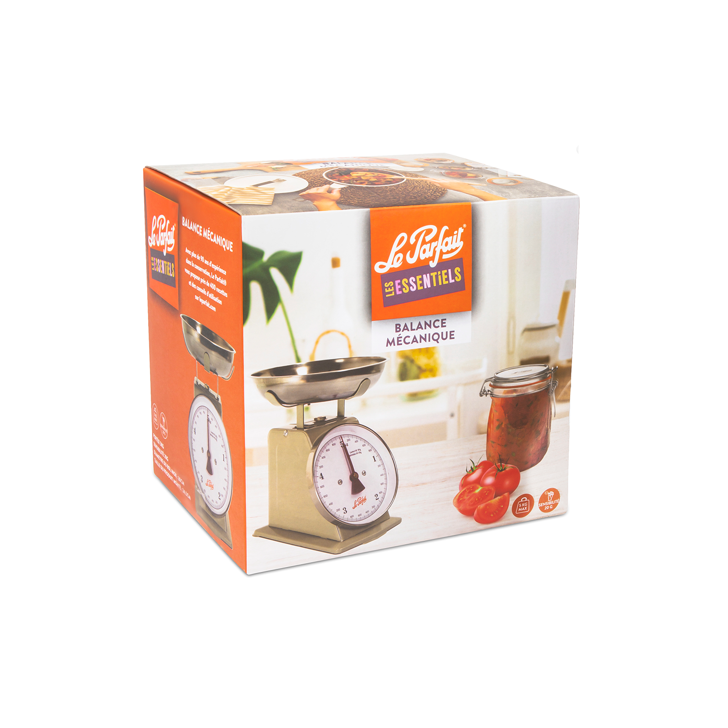 balance-m-canique-grise-le-parfait-5-kg-20-kg-bol-inox-amovible image 3