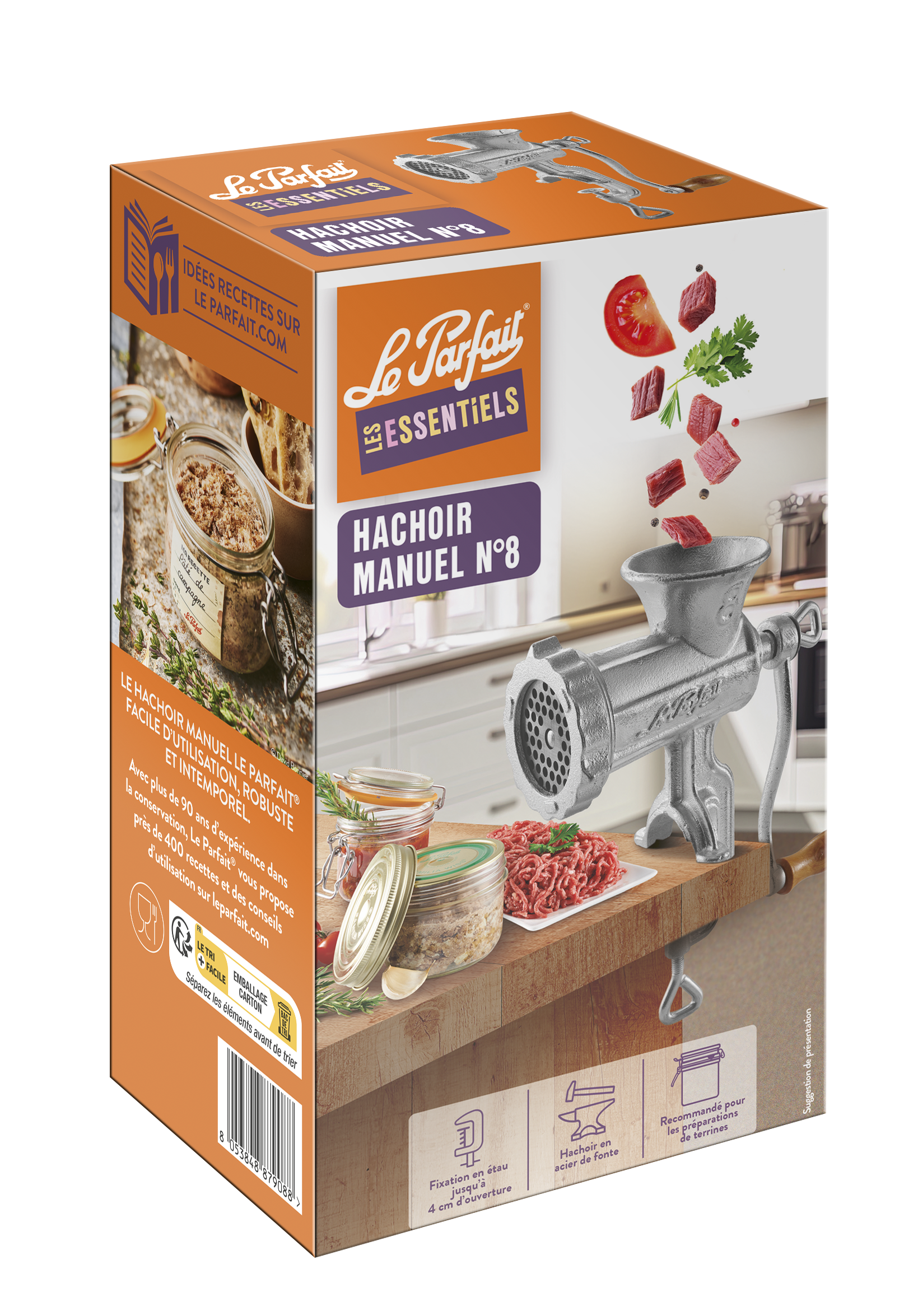 hachoir-viande-manuel-le-parfait-n-8-essentiel-robuste-et-authentique image 2