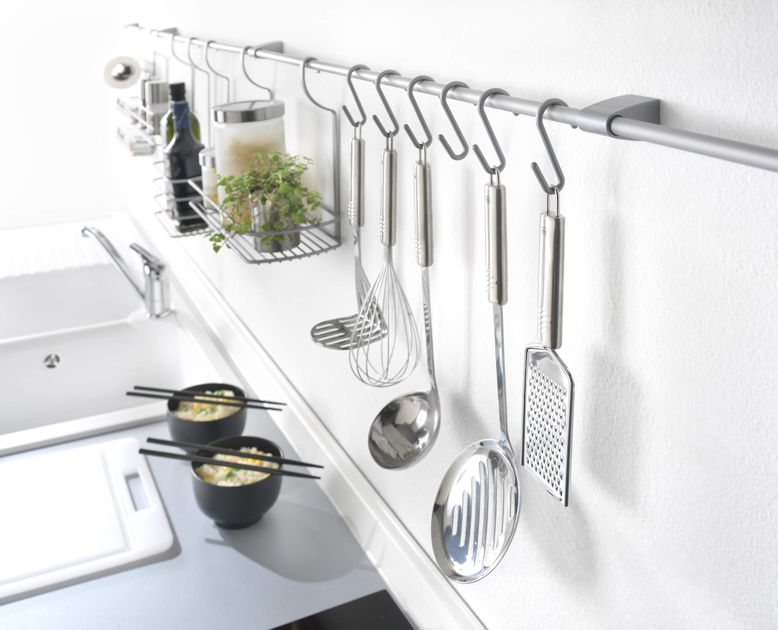 metaltex-city-rail-barre-de-suspension-m-tal-blanc-80-cm image 4