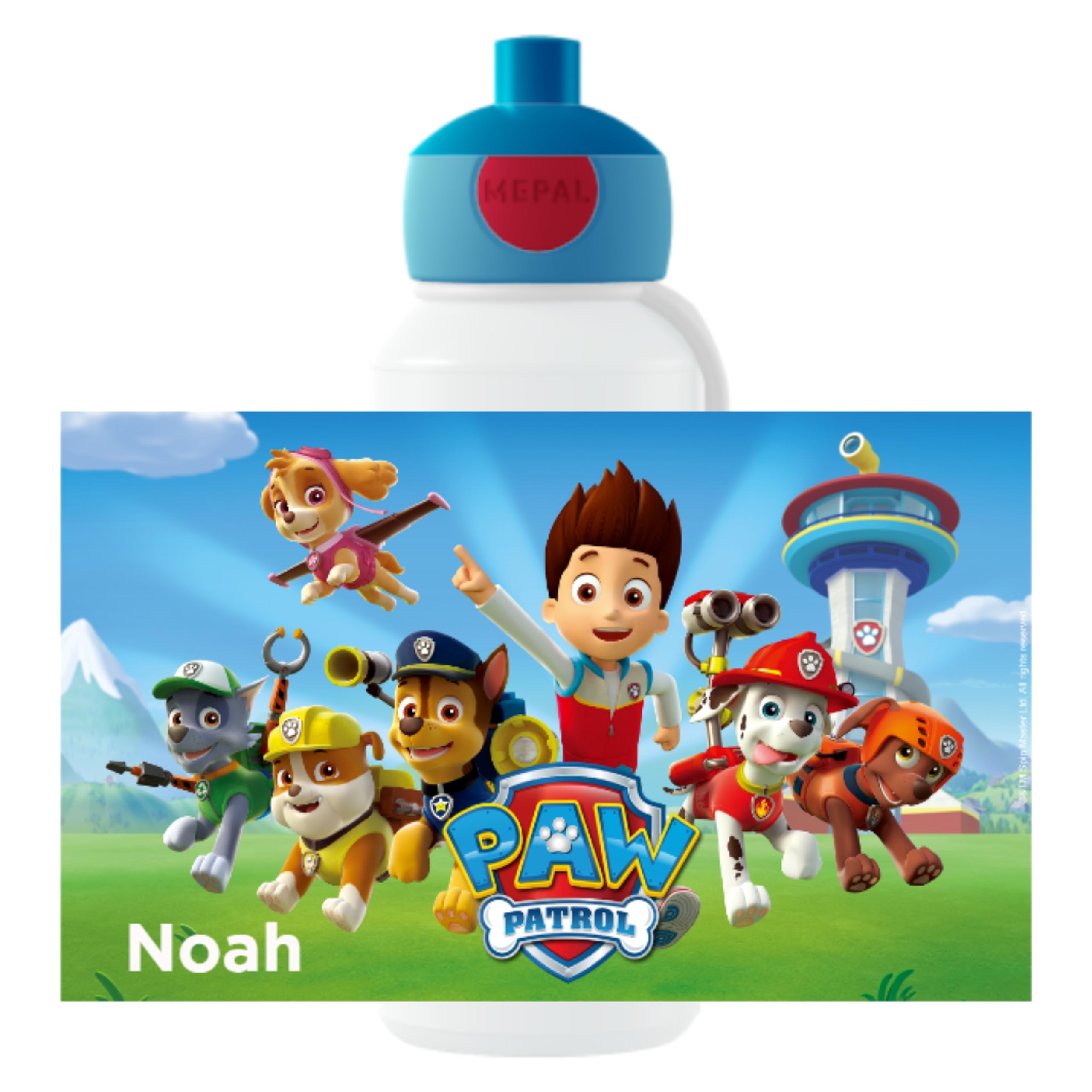 mepal-gourde-pop-up-campus-paw-patrol-personnalisable-400-ml-violet-anti-fuite image 8