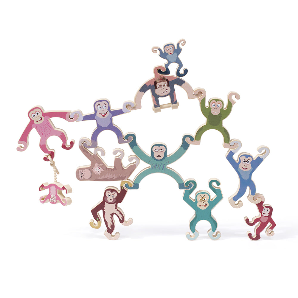 haakaa-cheeky-monkey-tours-empilables-en-silicone image 2