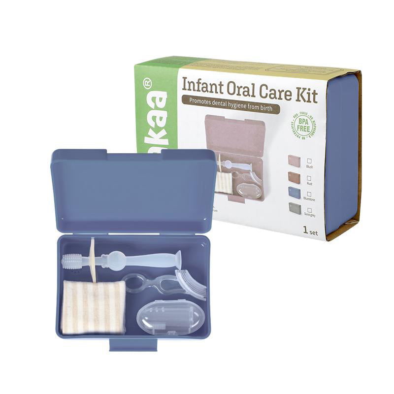 set-de-soins-buccaux-enfant-haakaa-brosse-dents-et-gencives image 7