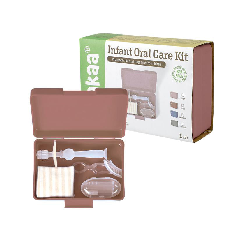 set-de-soins-buccaux-enfant-haakaa-brosse-dents-et-gencives image 8