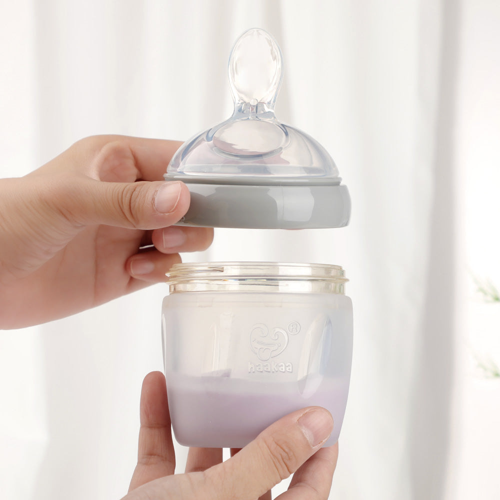 biberon-cuill-re-en-silicone-haakaa-generation-3-160-250-ml image 3