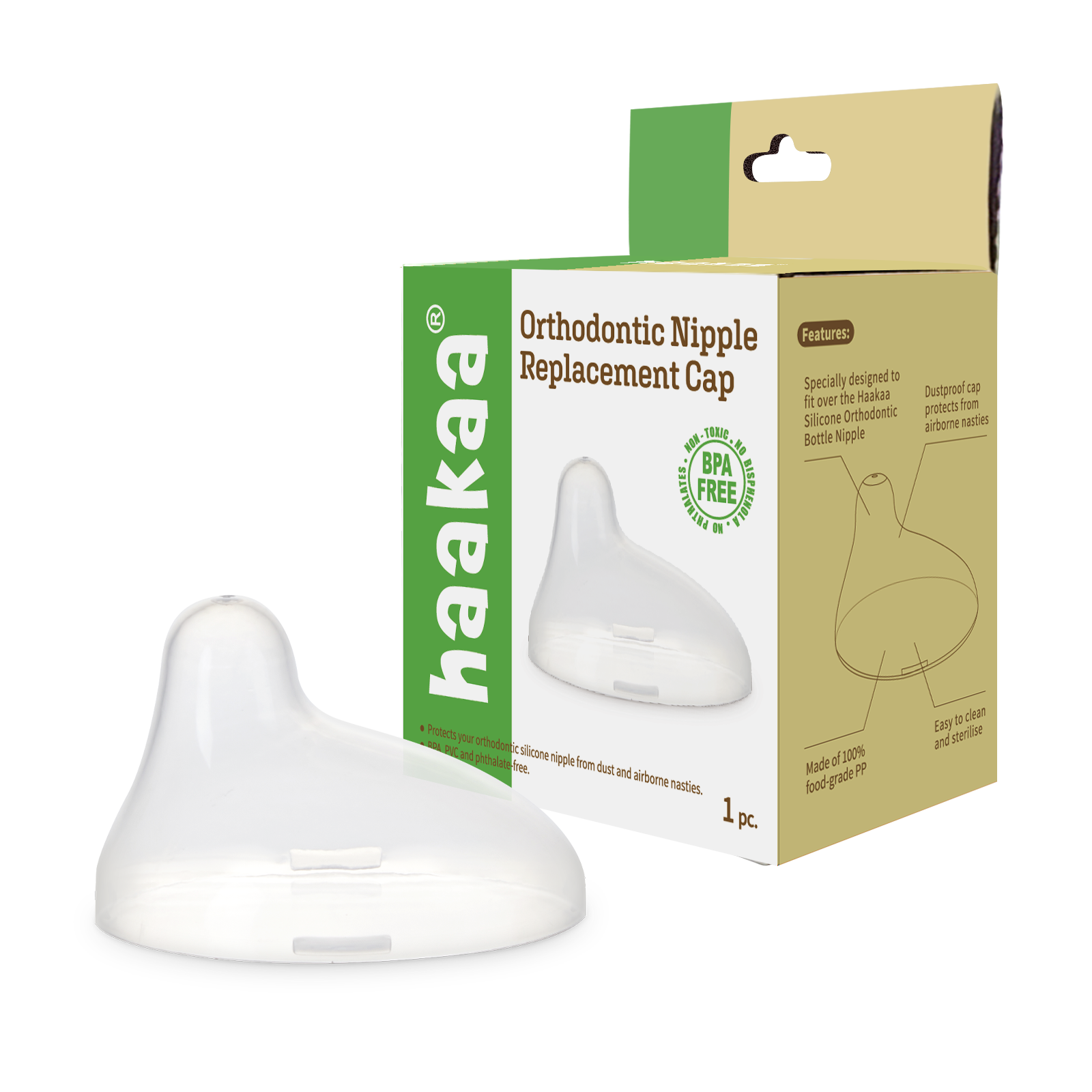 haakaa-generation-3-orthodontic-nipple-replacement-cap image 1