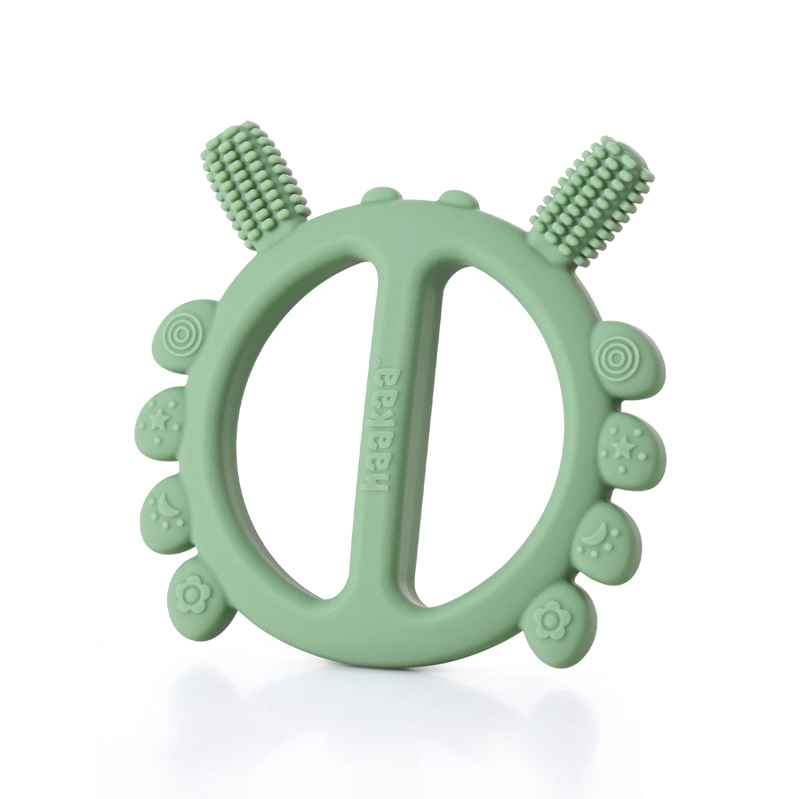 anneau-de-dentition-crabe-en-silicone-haakaa image 2