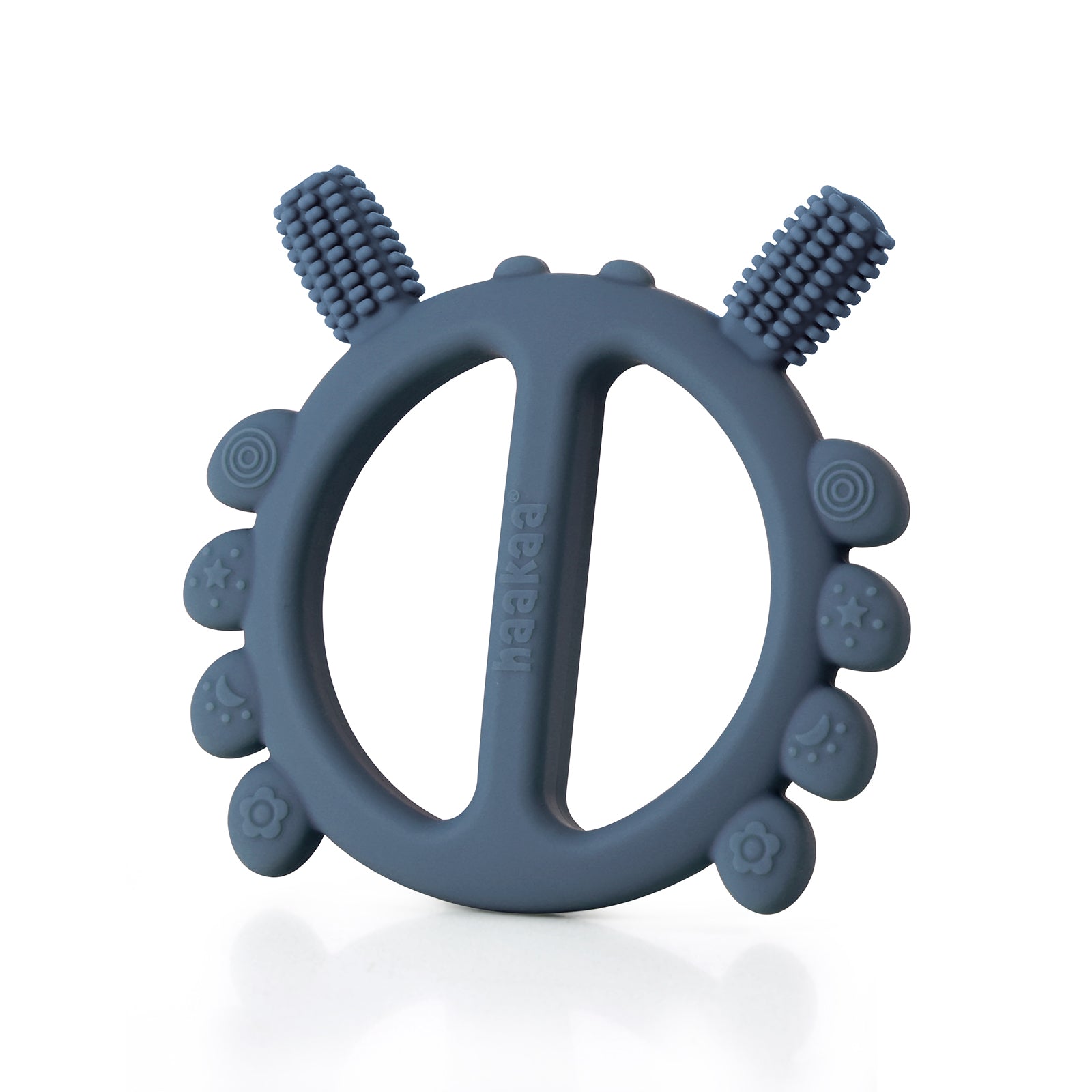 anneau-de-dentition-crabe-en-silicone-haakaa image 3