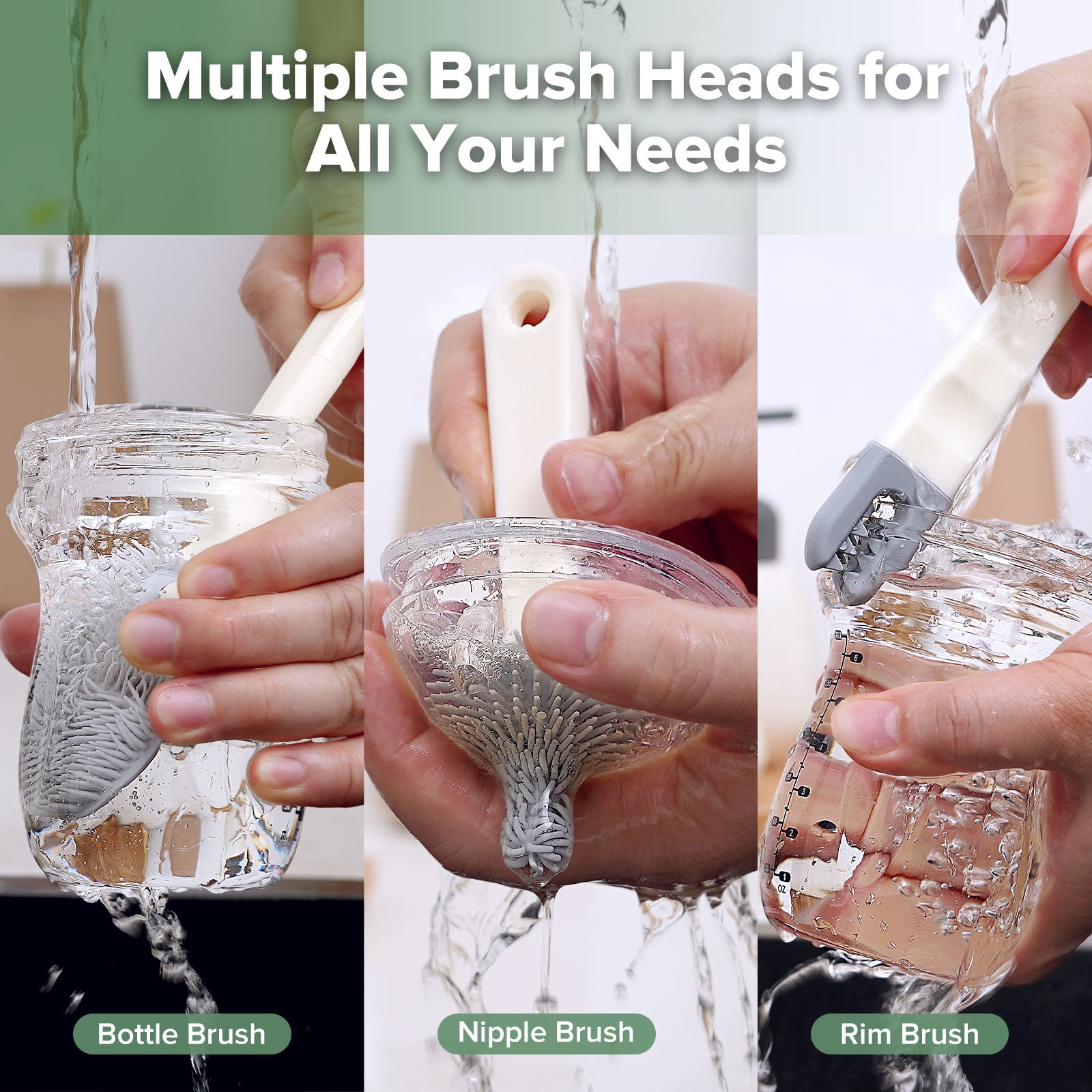 kit-de-brosses-pour-biberons-et-accessoires-haakaa-clean-dry-cr-me-et-ardoise image 3