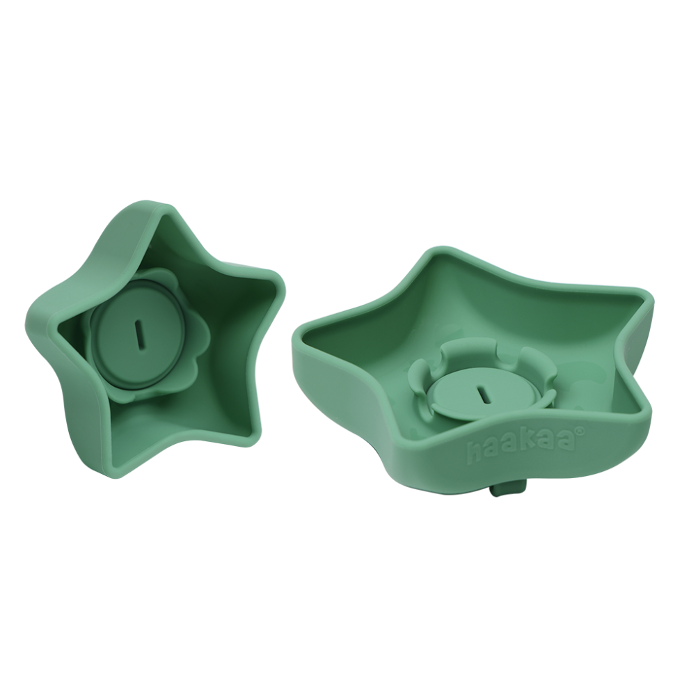 ensemble-support-toile-en-silicone-pour-glaces-haakaa image 1